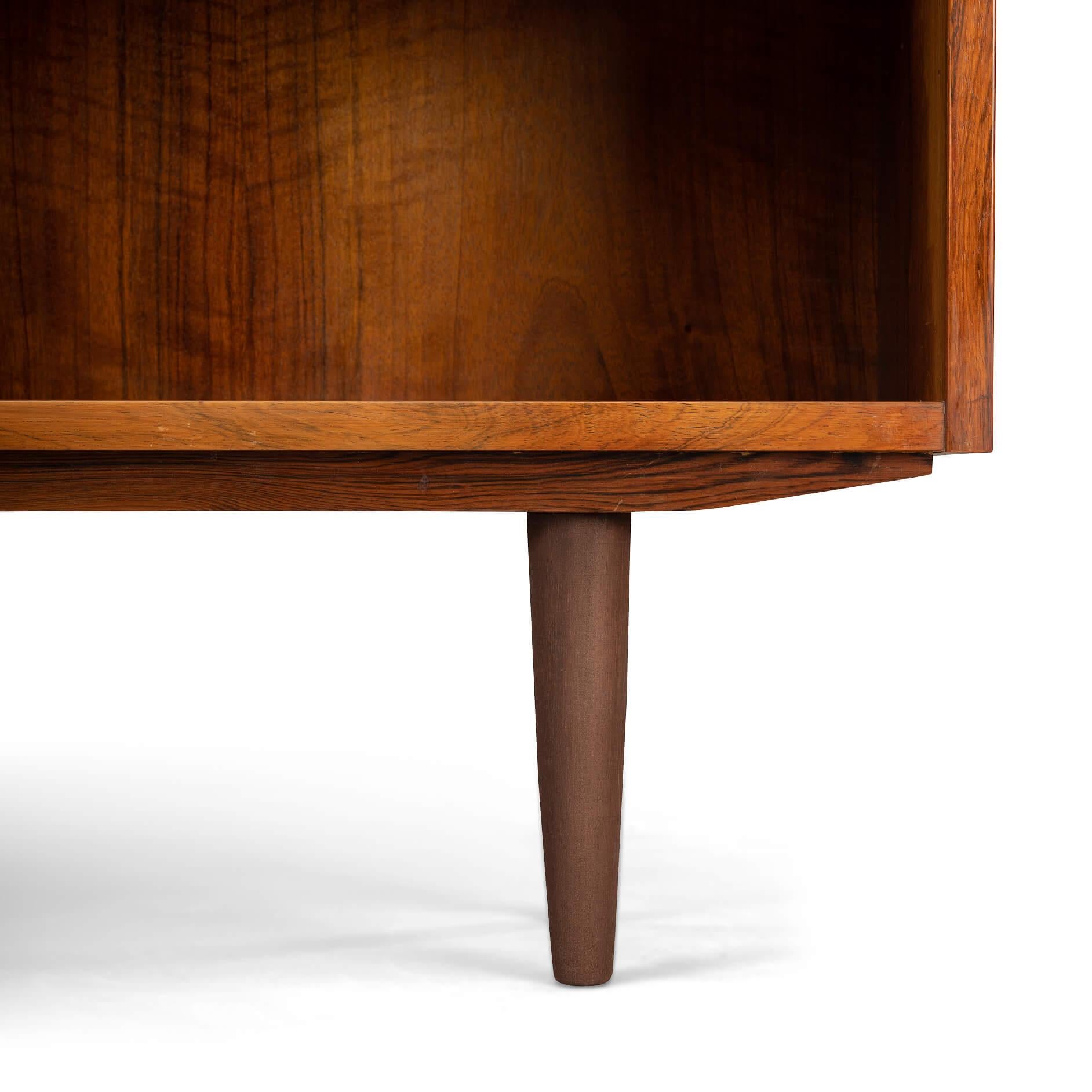 Danish Big Rosewood Bookcase by Carlo Jensen for Hundevad & Co, 1960s