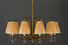 Grand lustre Rupert Nikoll viennois des années 1960