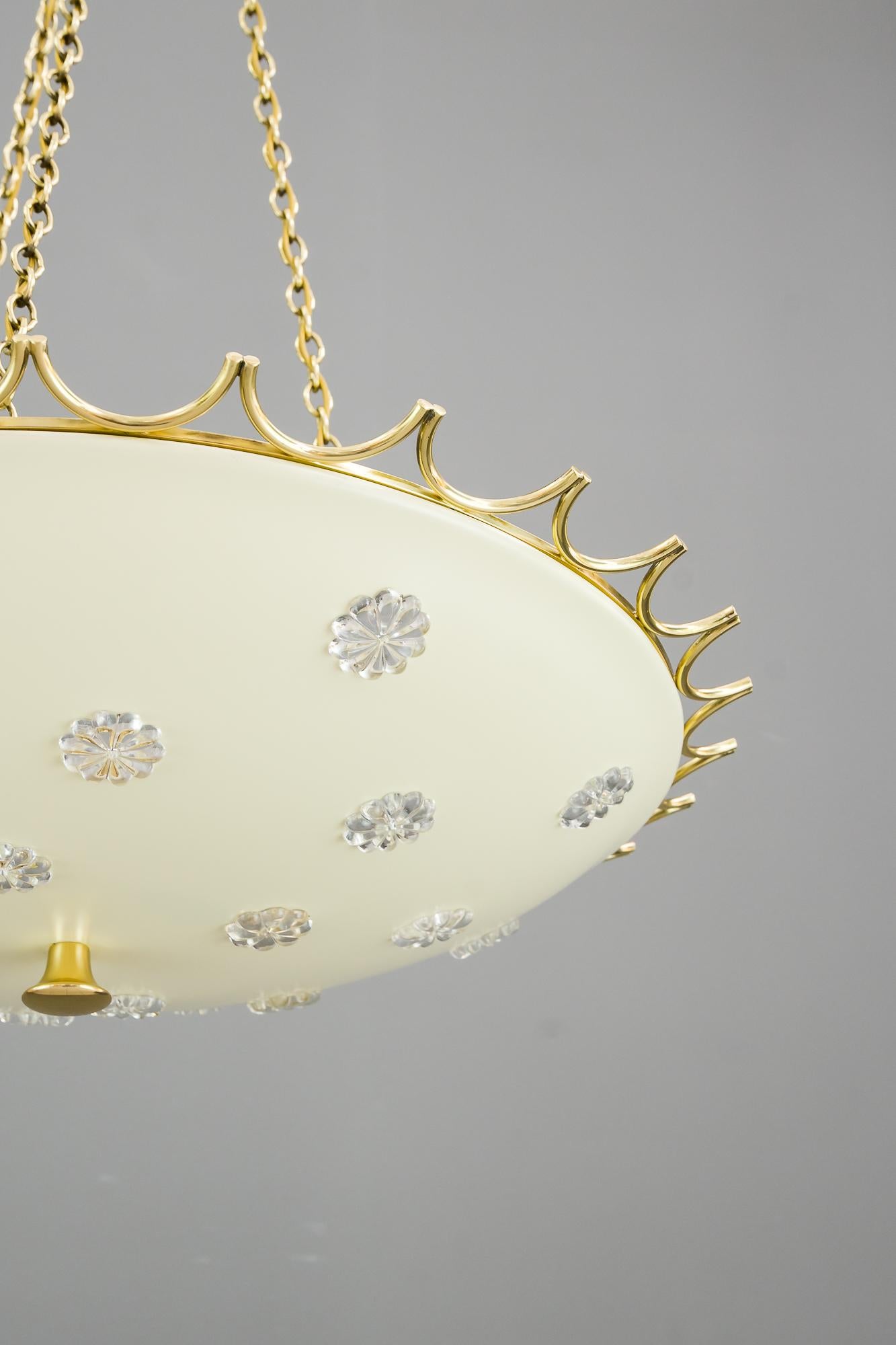 Big Rupert Nikoll for Emil Stejnar Chandelier, Vienna, circa 1950s 1