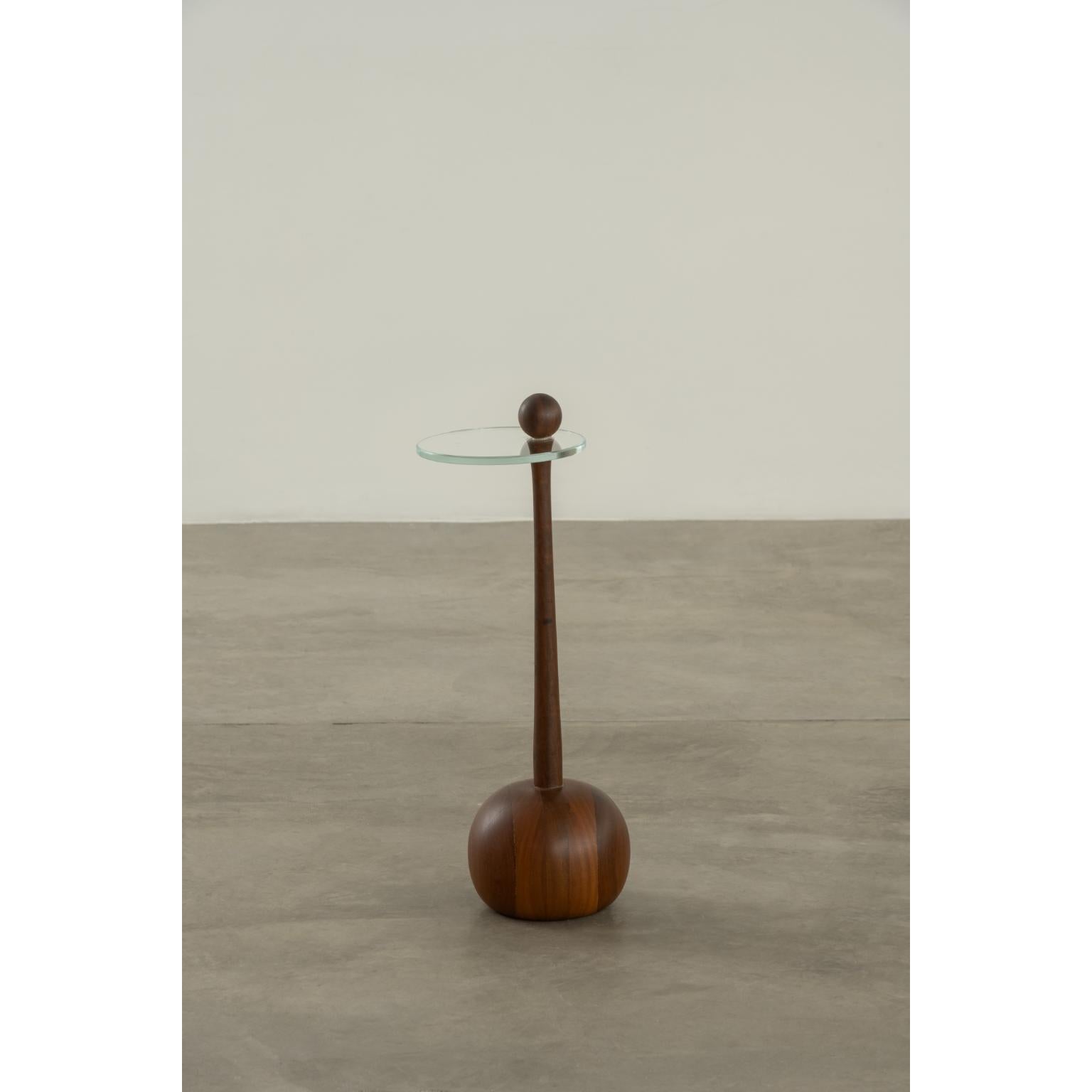 Wood Big Serena Side Table by Estudio Prosa For Sale