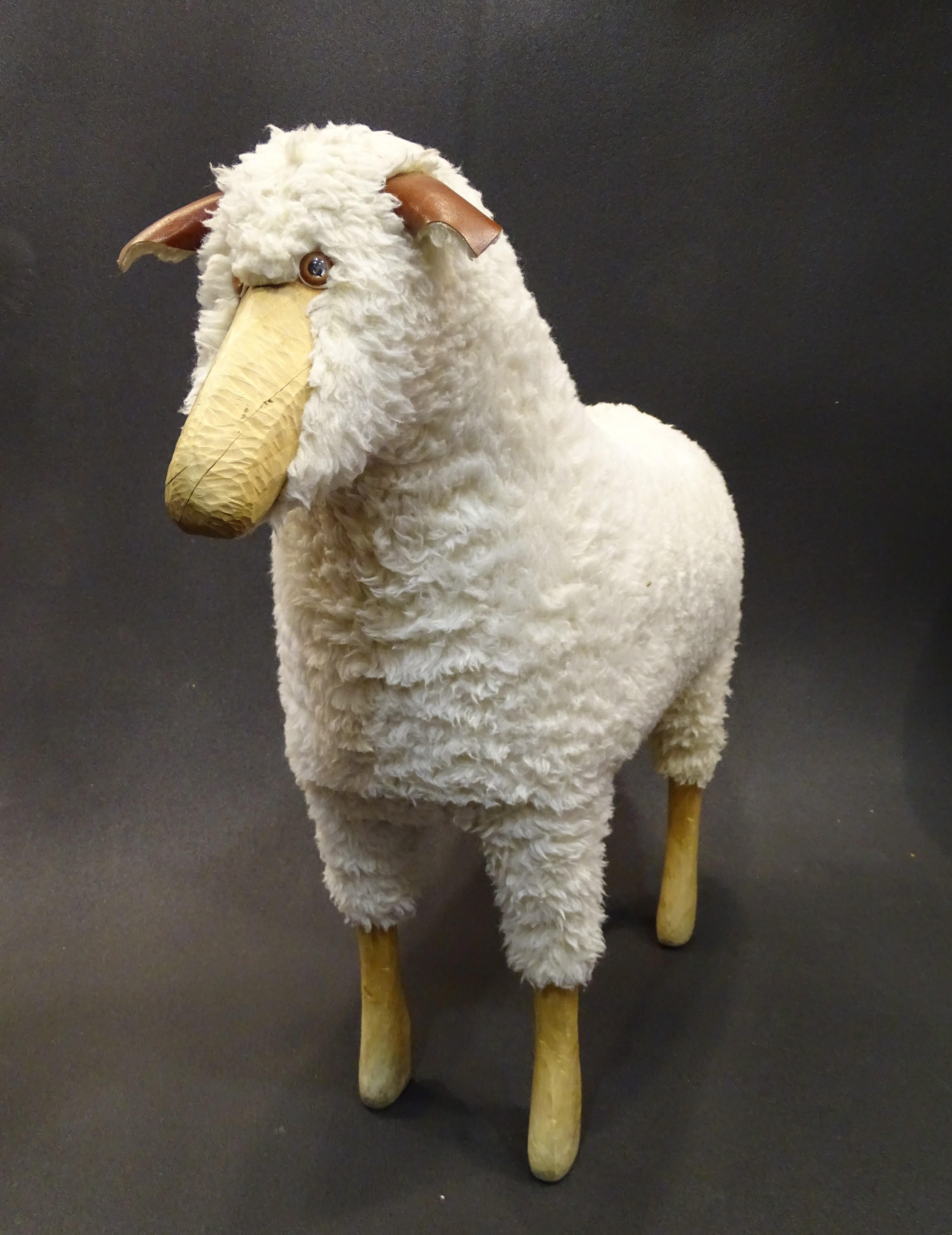 Big Sheep Stool by Hamms-Peter Krafft, 80s 12