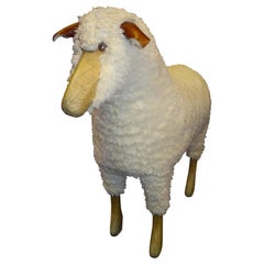 Vintage Big Sheep Stool by Hamms-Peter Krafft, 80s