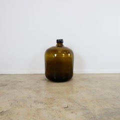 Botella de vidrio artístico de gran tamaño