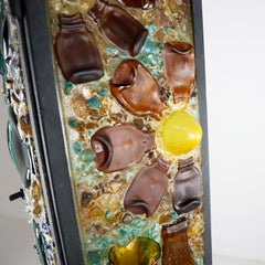 Big Size Artesanal Recycled Glass Color Chandelier