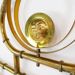 Big Size Cobra Headboard Attributed to Arturo Pani