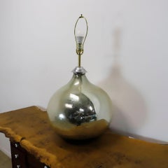 Big Size Mexican Modernism Mercury Glass Table Lamp