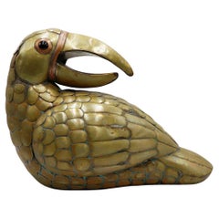 Big Size Mexican Sculpture of Toucan
