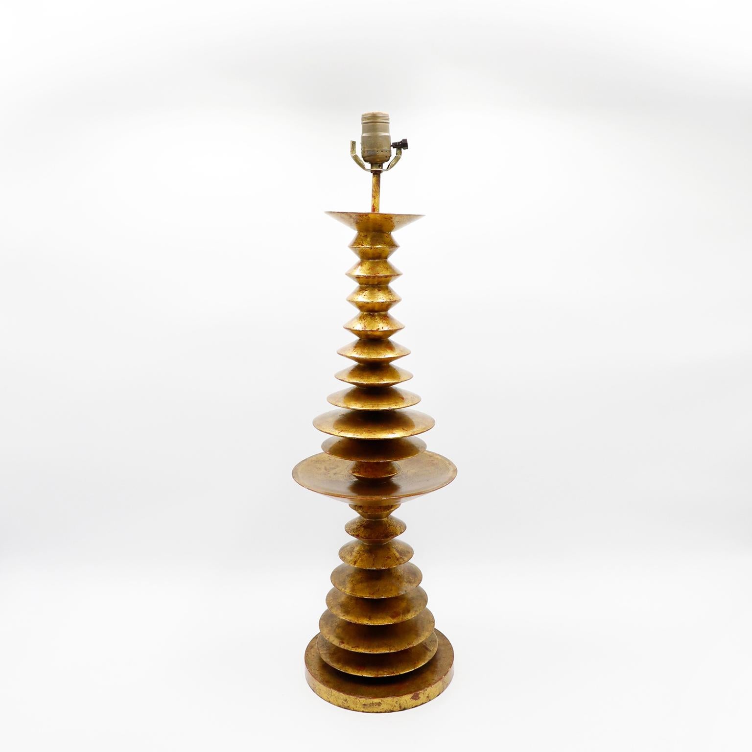Mexican Big Size Mid Century Modern Table Lamp For Sale
