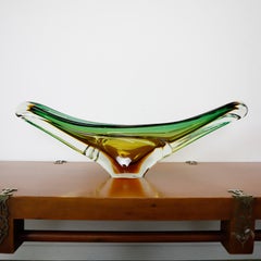 Big Size Midcentury Murano Glass Centerpiece