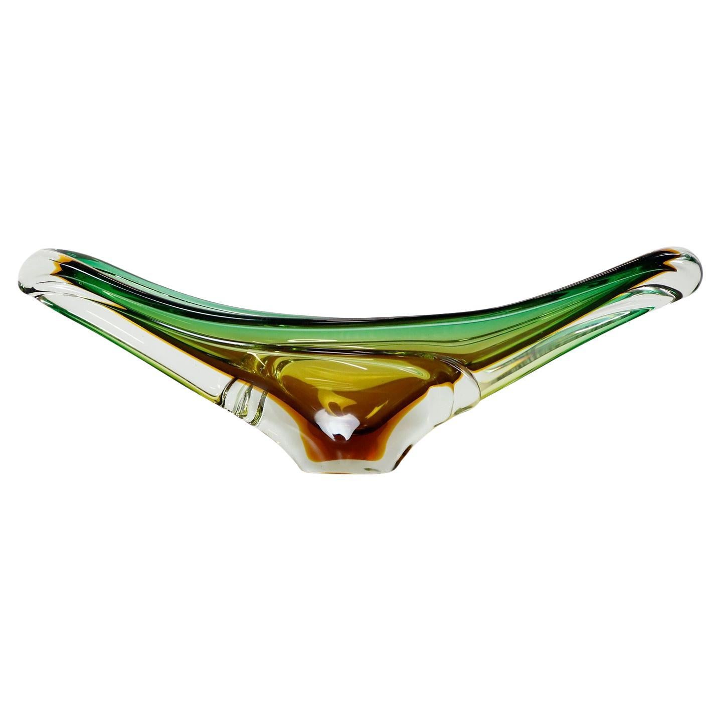 Big Size Midcentury Murano Glas Centerpiece