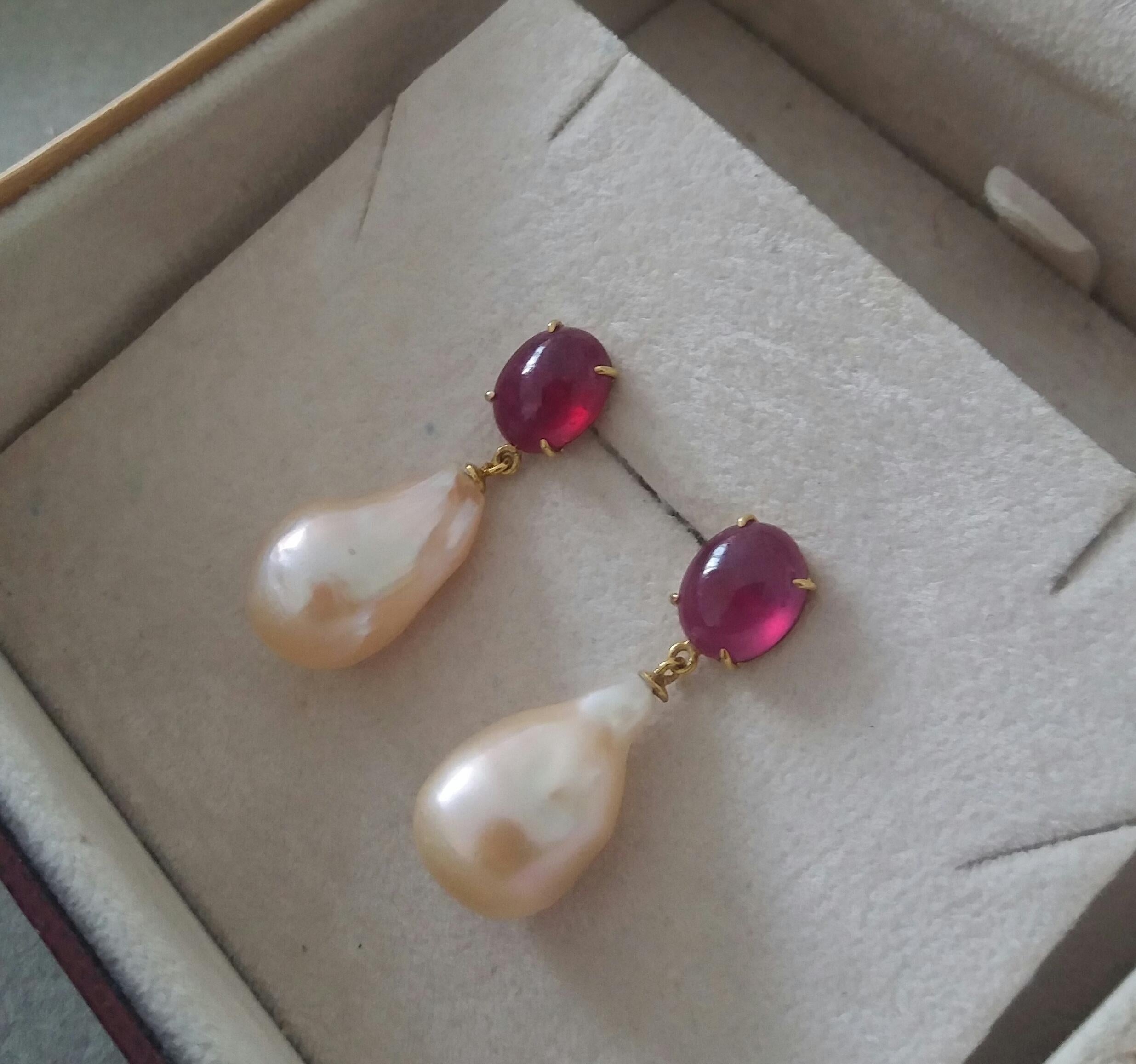 pearl earrings size