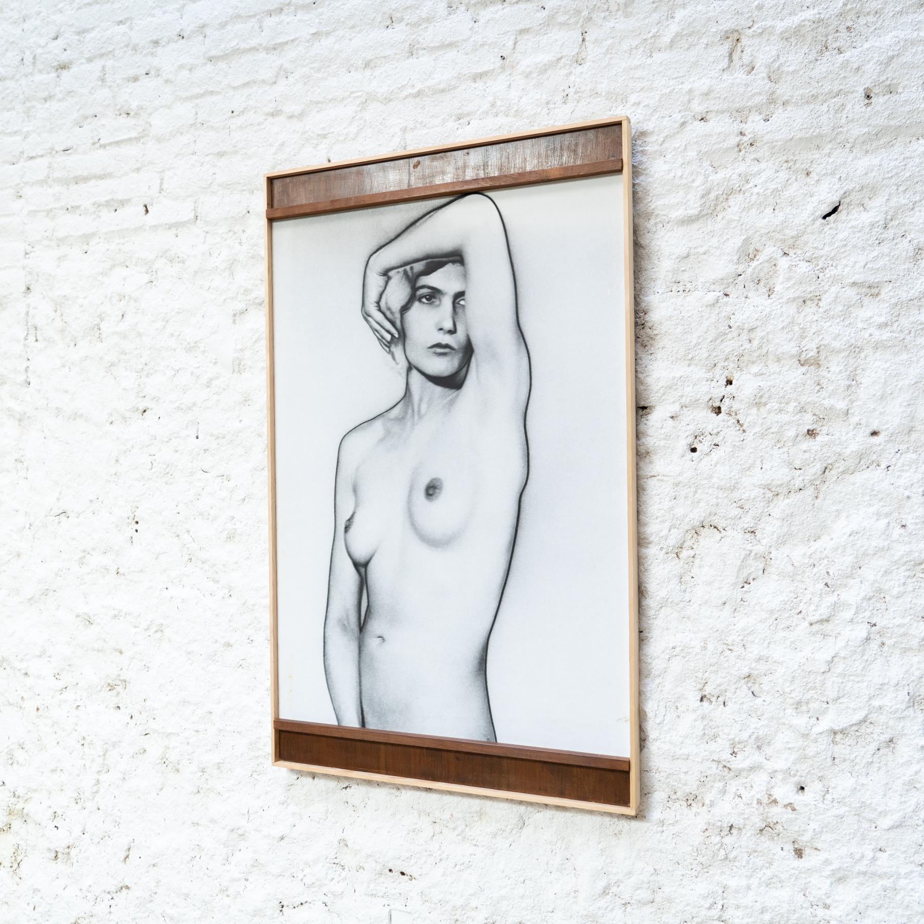 Francese Stampa fotografica di grandi dimensioni con cornice Composizione di Man Ray 