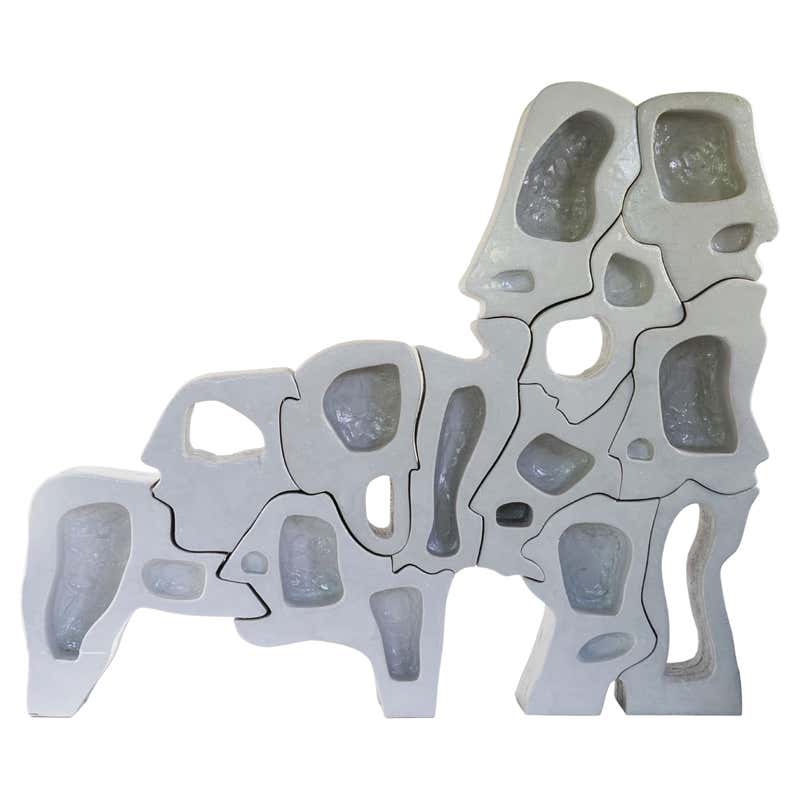 Freia Achenbach Contemporary Spectator Twins Shelf For Sale at 1stDibs