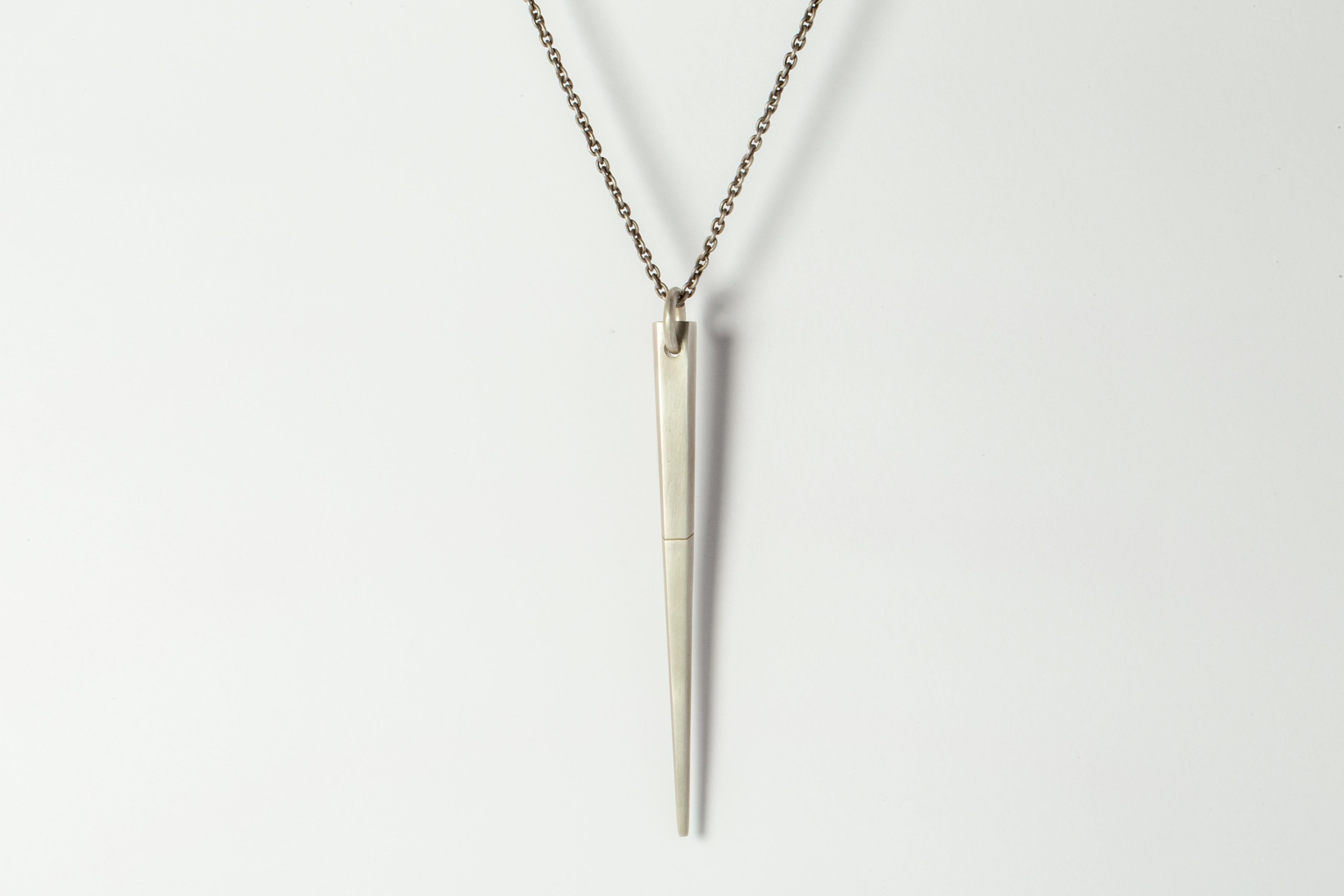 Big Spike Necklace (AS+DA) In New Condition For Sale In PARIS, FR