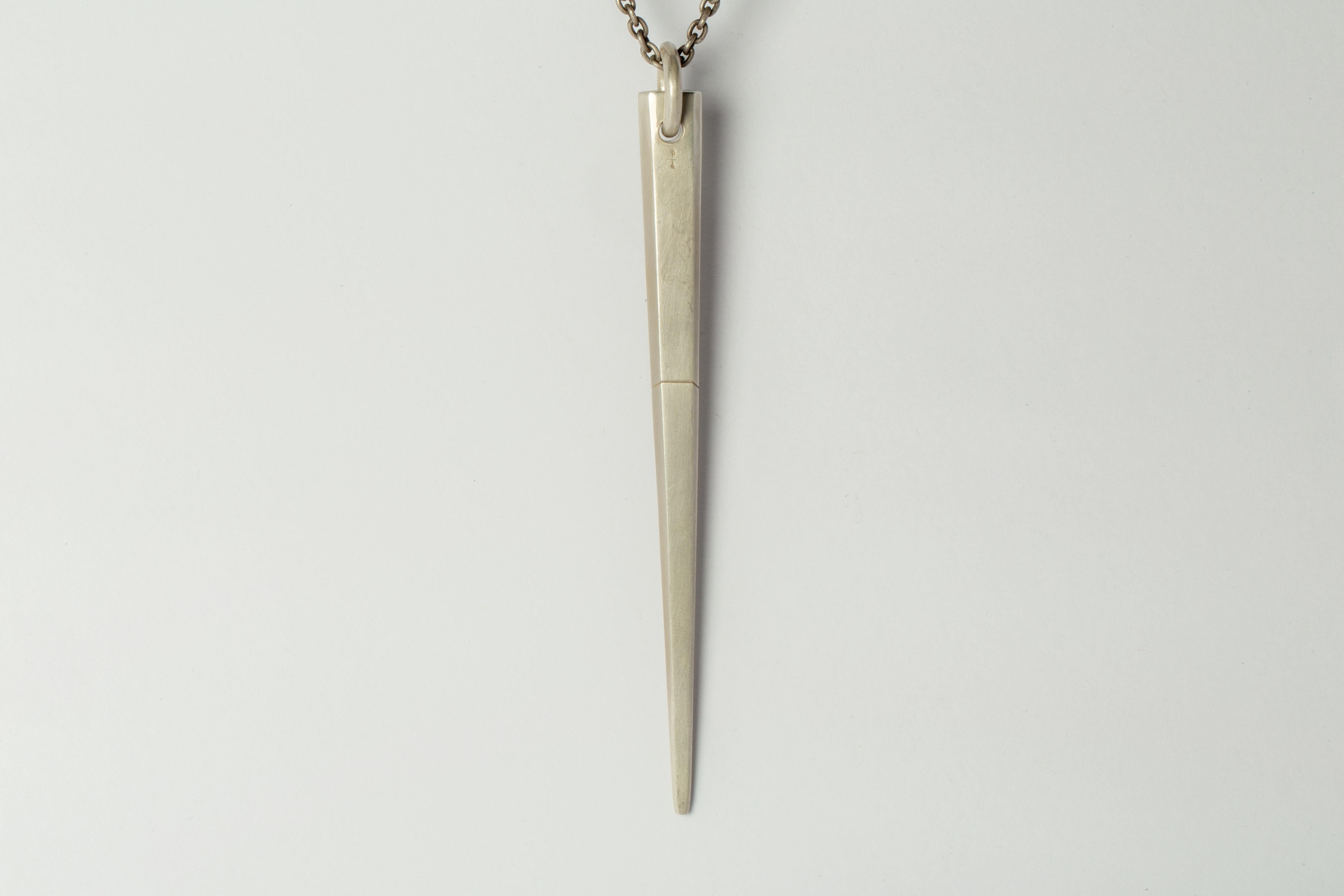 Women's or Men's Big Spike Necklace (AS+DA) For Sale