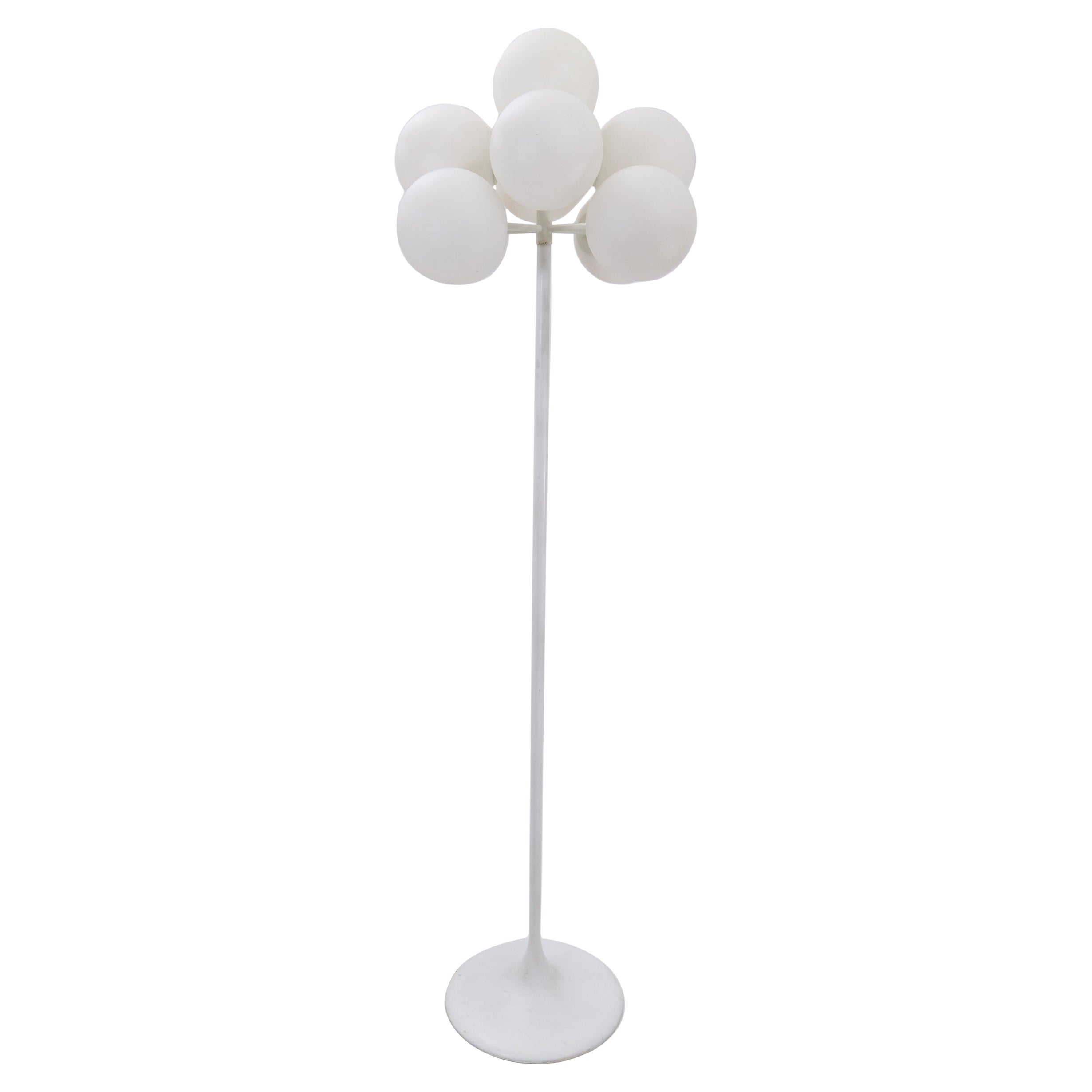 Big Sputnik Space Age Floor Lamp by E.R.Nele for Temde