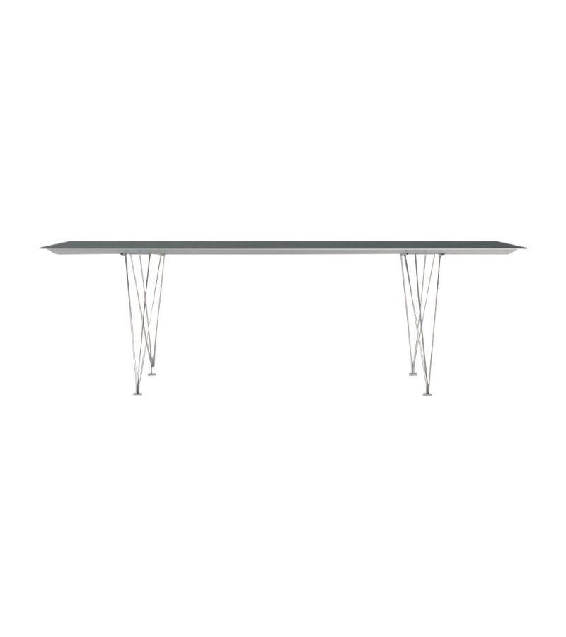 Spanish Big Stainless Steel Table B by Konstantin Grcic For Sale