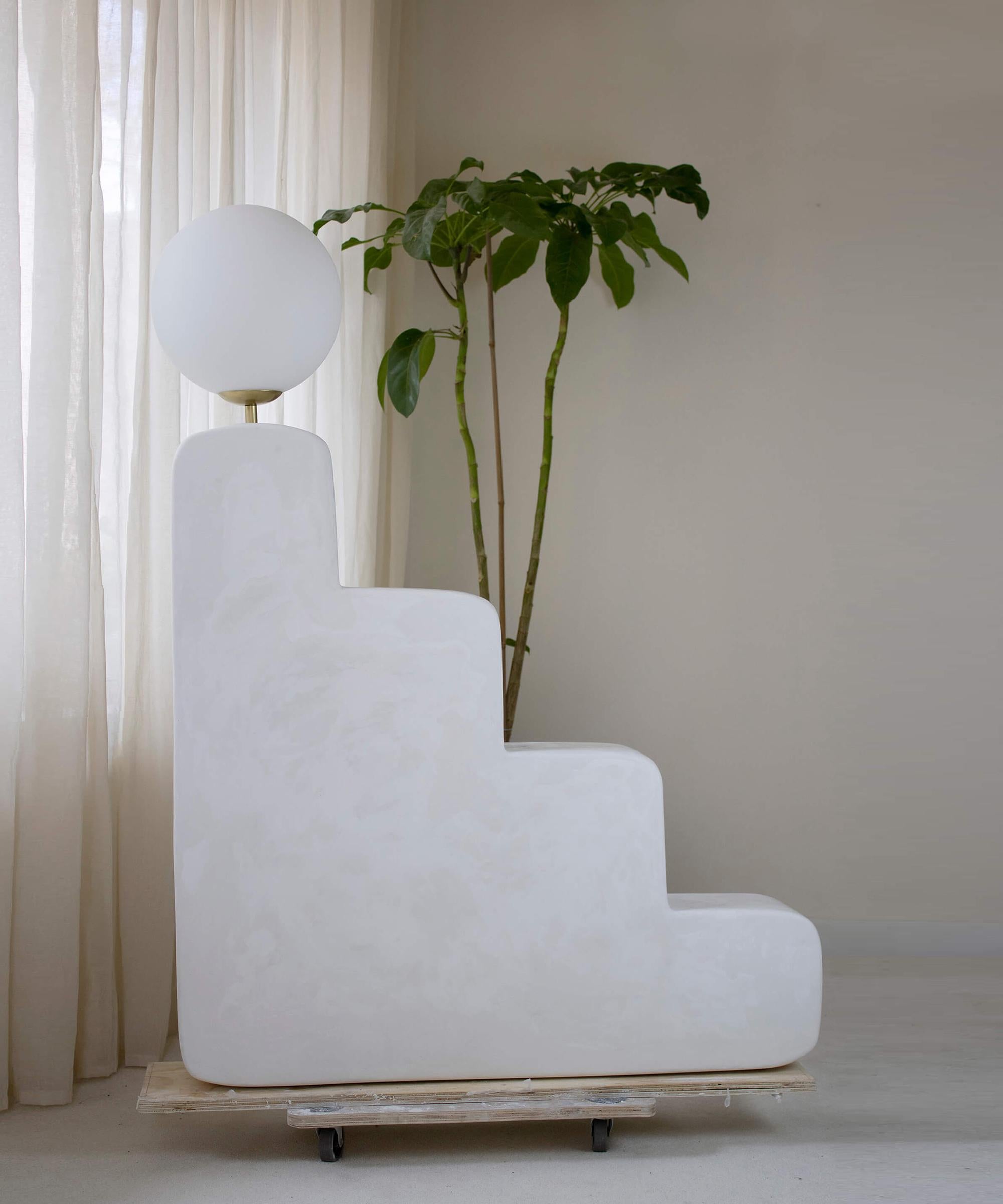 Post-Modern Big Step Lamp by AOAO For Sale