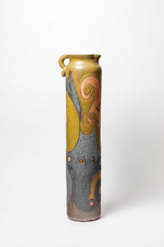 Grande brocca in gres di George Martin,  circa 1970-1980.