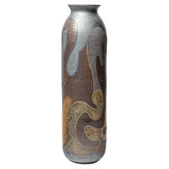 Grand vase en grès de Georges Martin, vers 1970-1980.