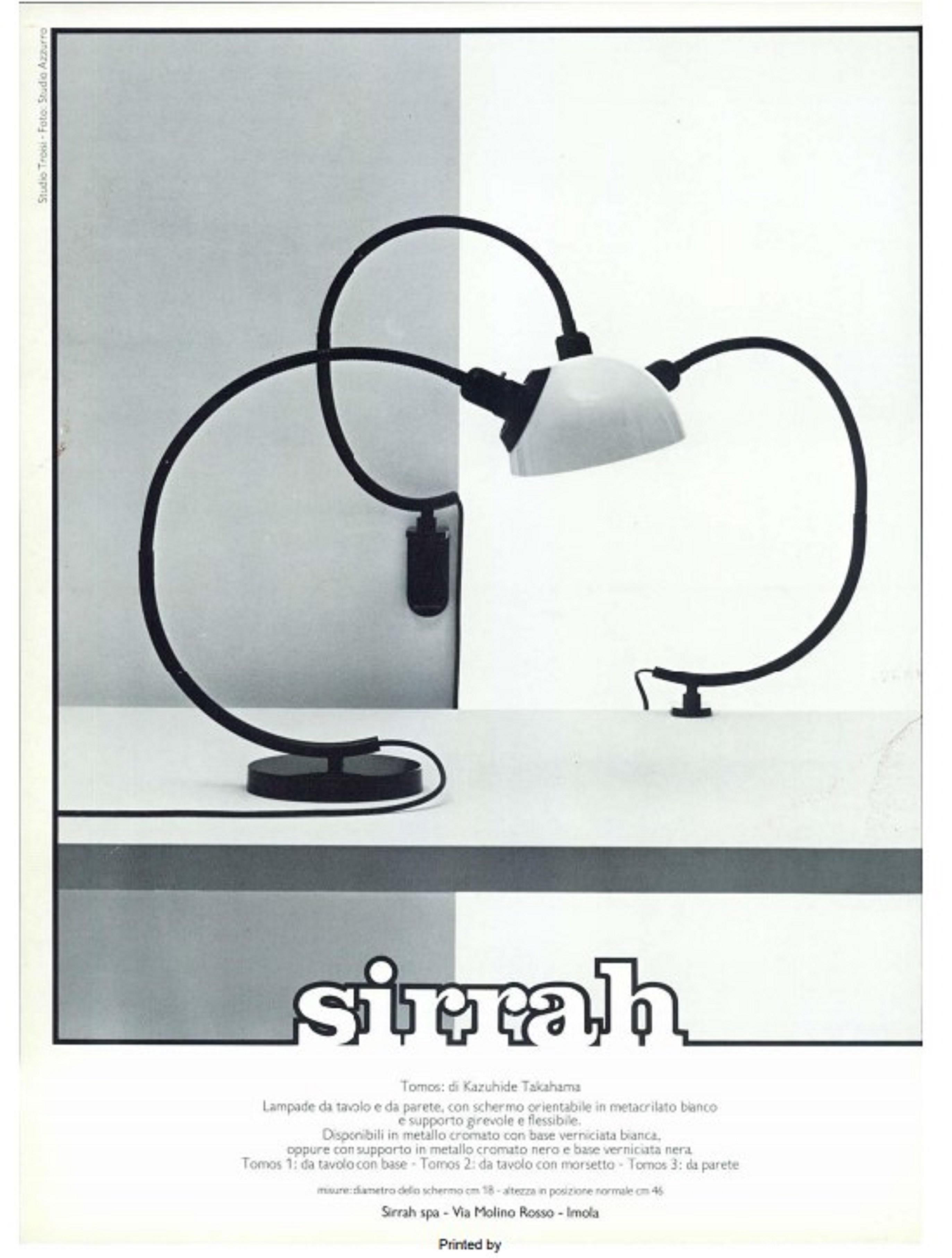 Fin du 20e siècle Grande lampe de bureau, 1979, Italie, design : 