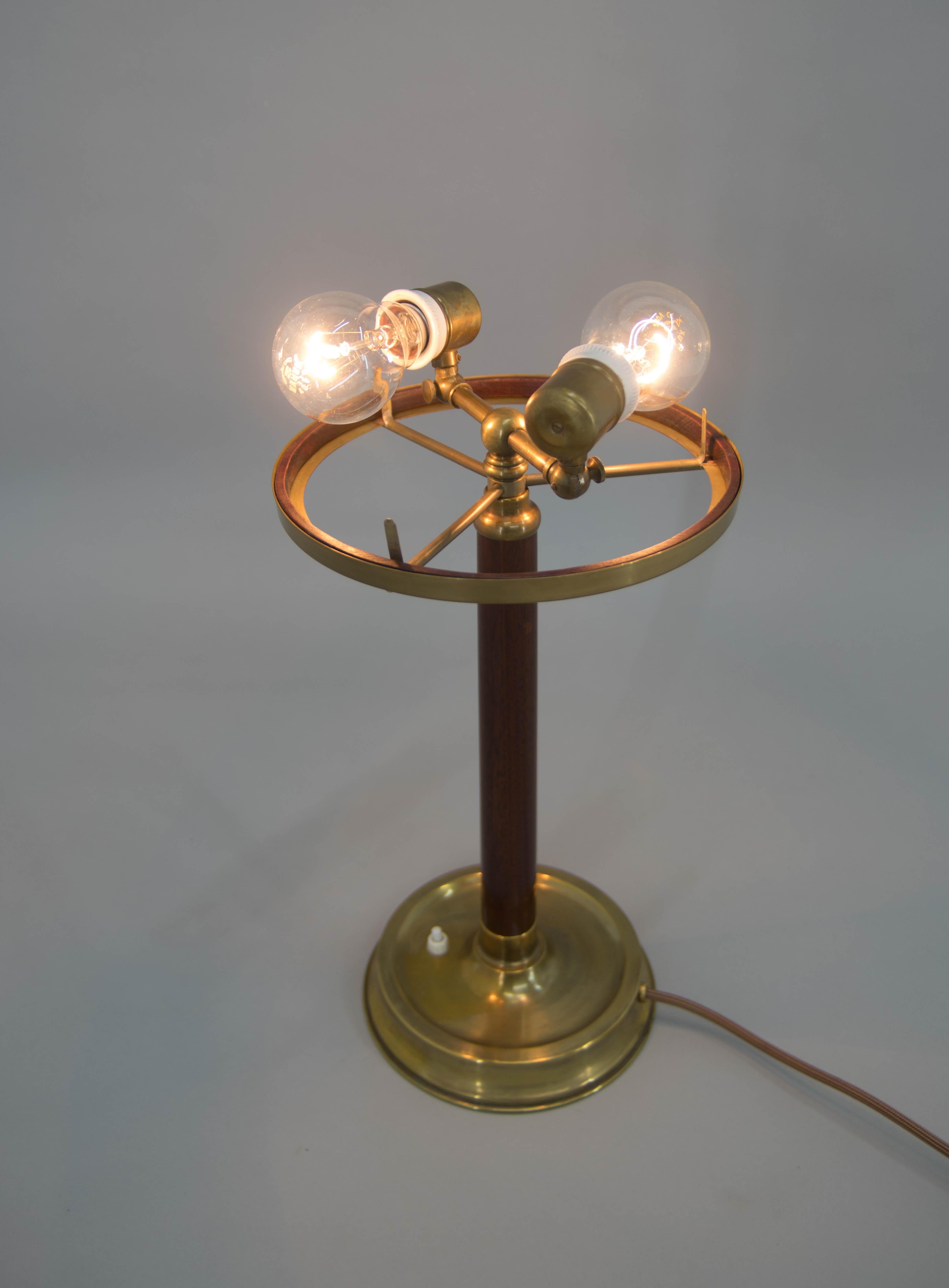 Big Table Lamp by Franta Anyz and Adolf Loos, 1920s 3