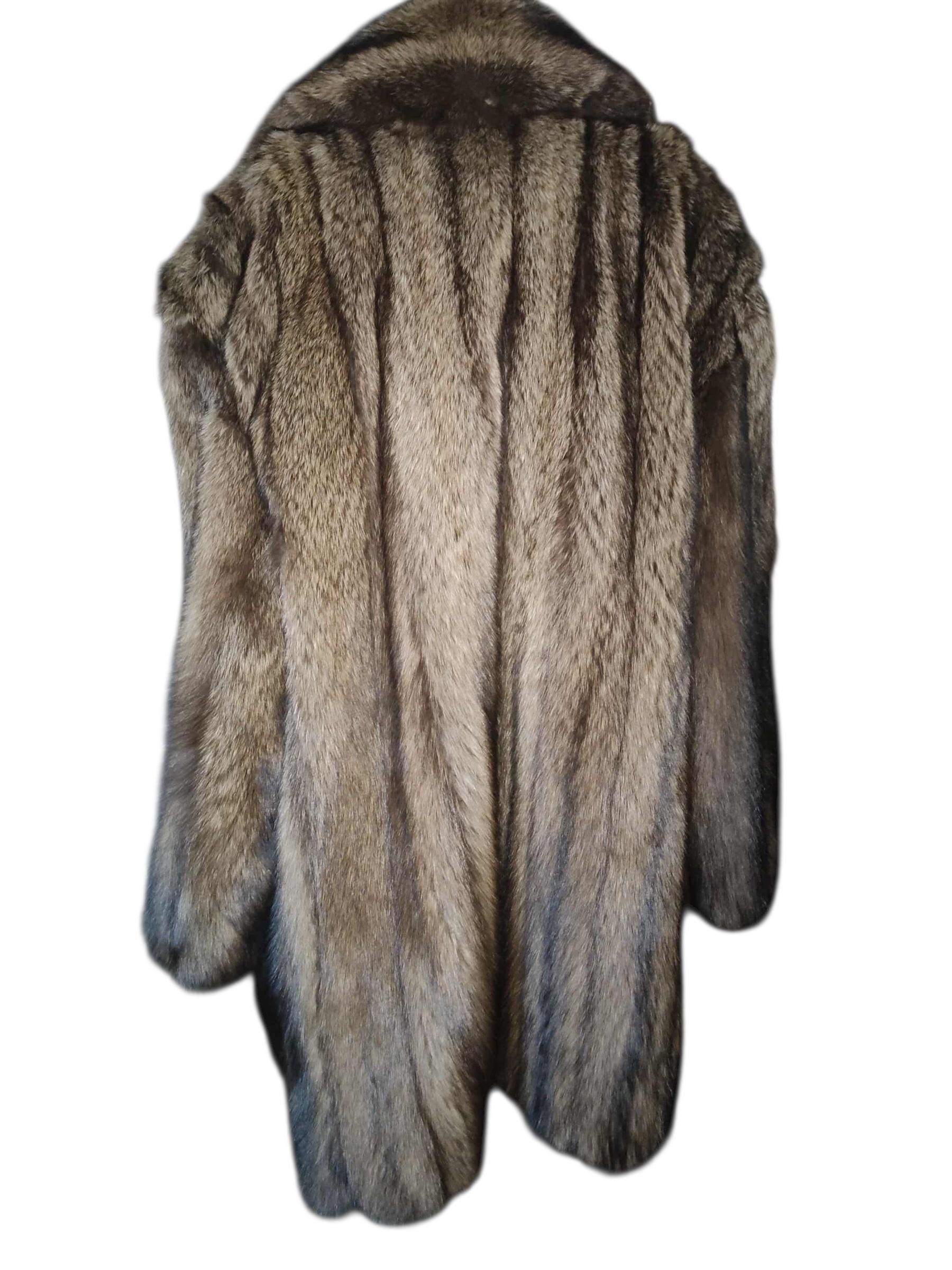 Big Tall Giacca da uomo in pelliccia di zibellino Fisher taglia 2 XL in vendita 1