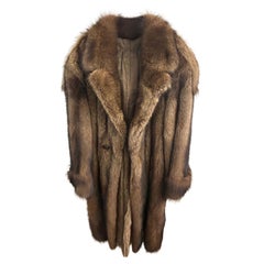 Giacca da uomo Big Tall Fisher in pelliccia di zibellino taglia 50/L