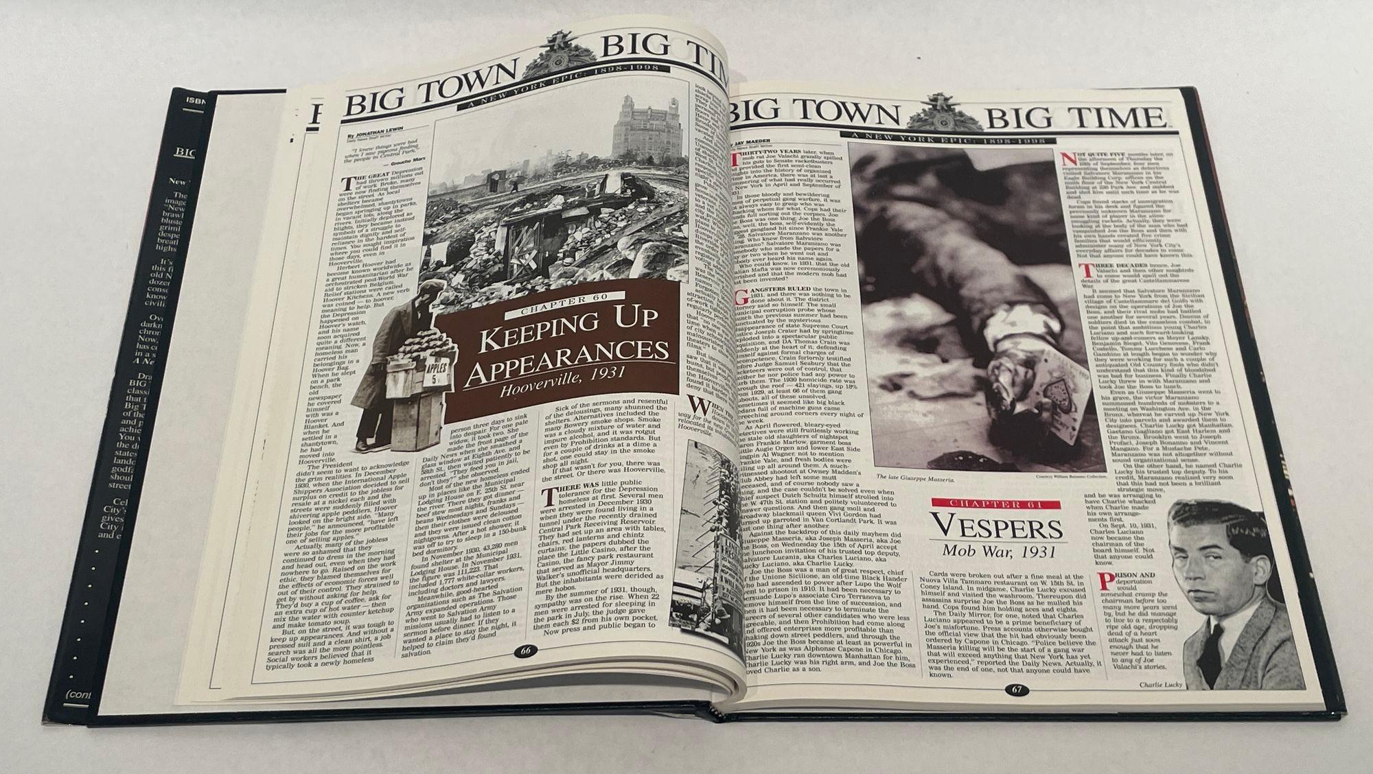 Big Town Big Time Hardcoverbuch von Daily News Books, The New York Daily News, Big Time, 1999 im Angebot 1
