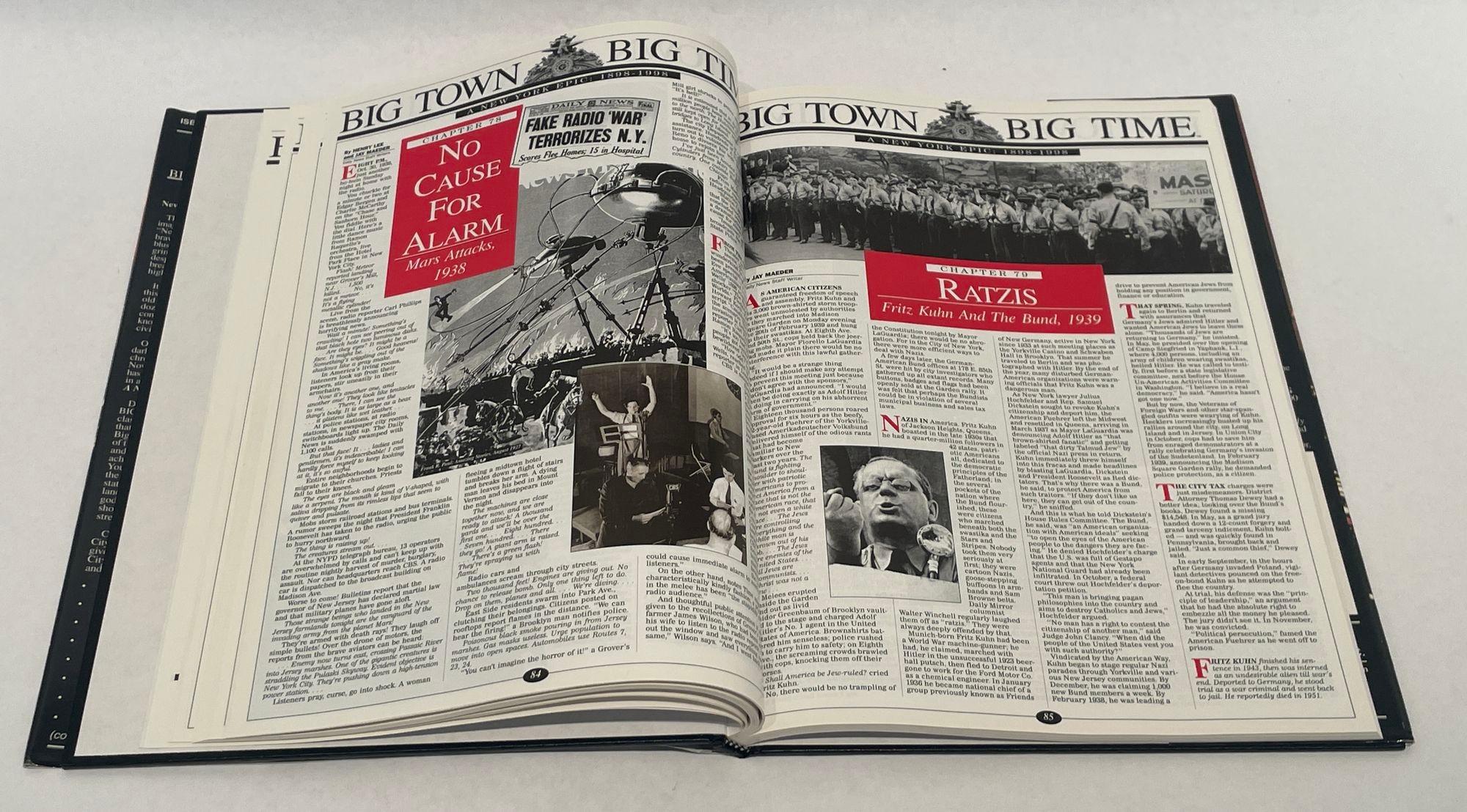 Big Town Big Time Hardcoverbuch von Daily News Books, The New York Daily News, Big Time, 1999 im Angebot 2