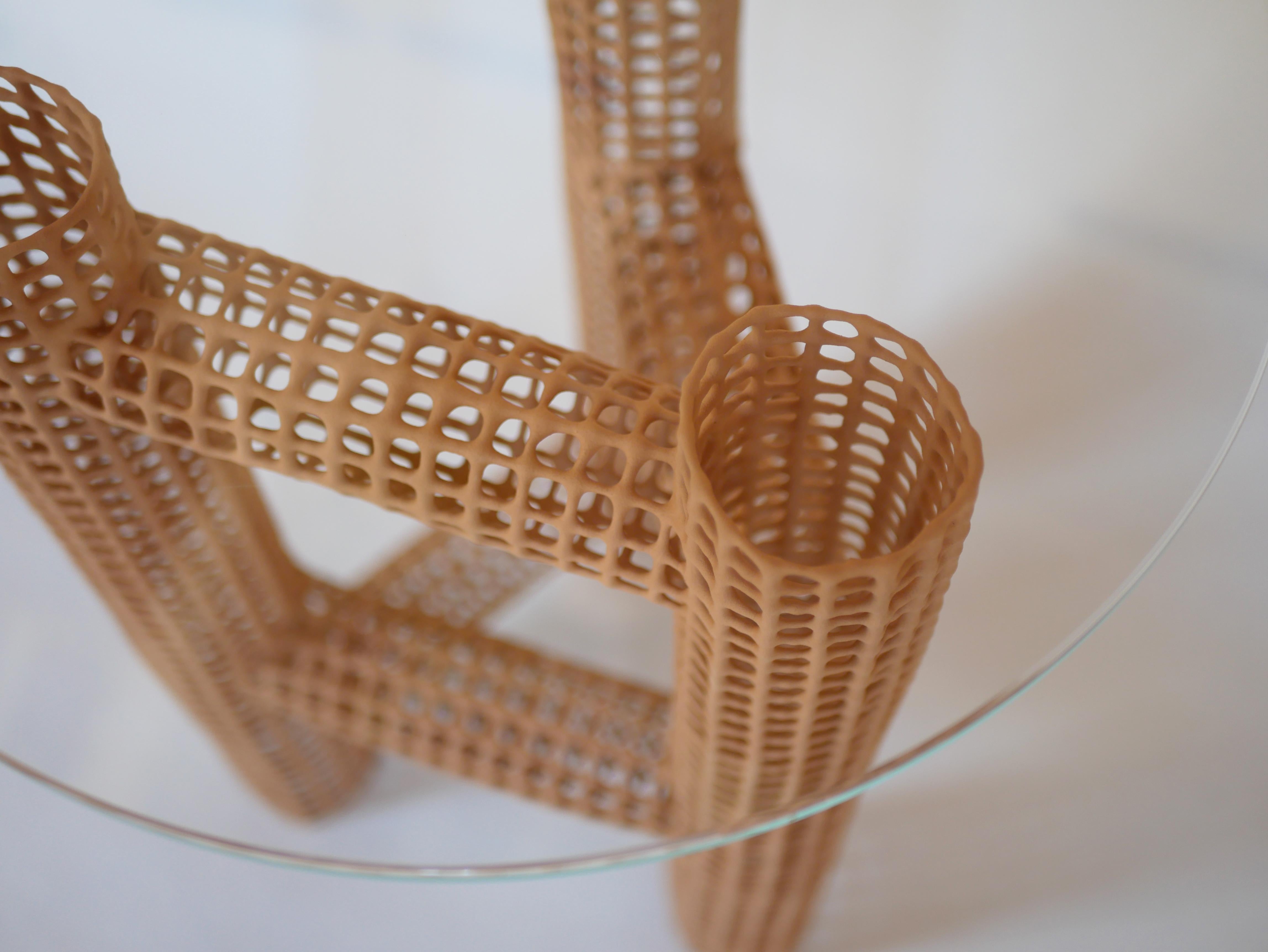 Big Tripod Coffee Table by Dzovag Kotchian For Sale 3