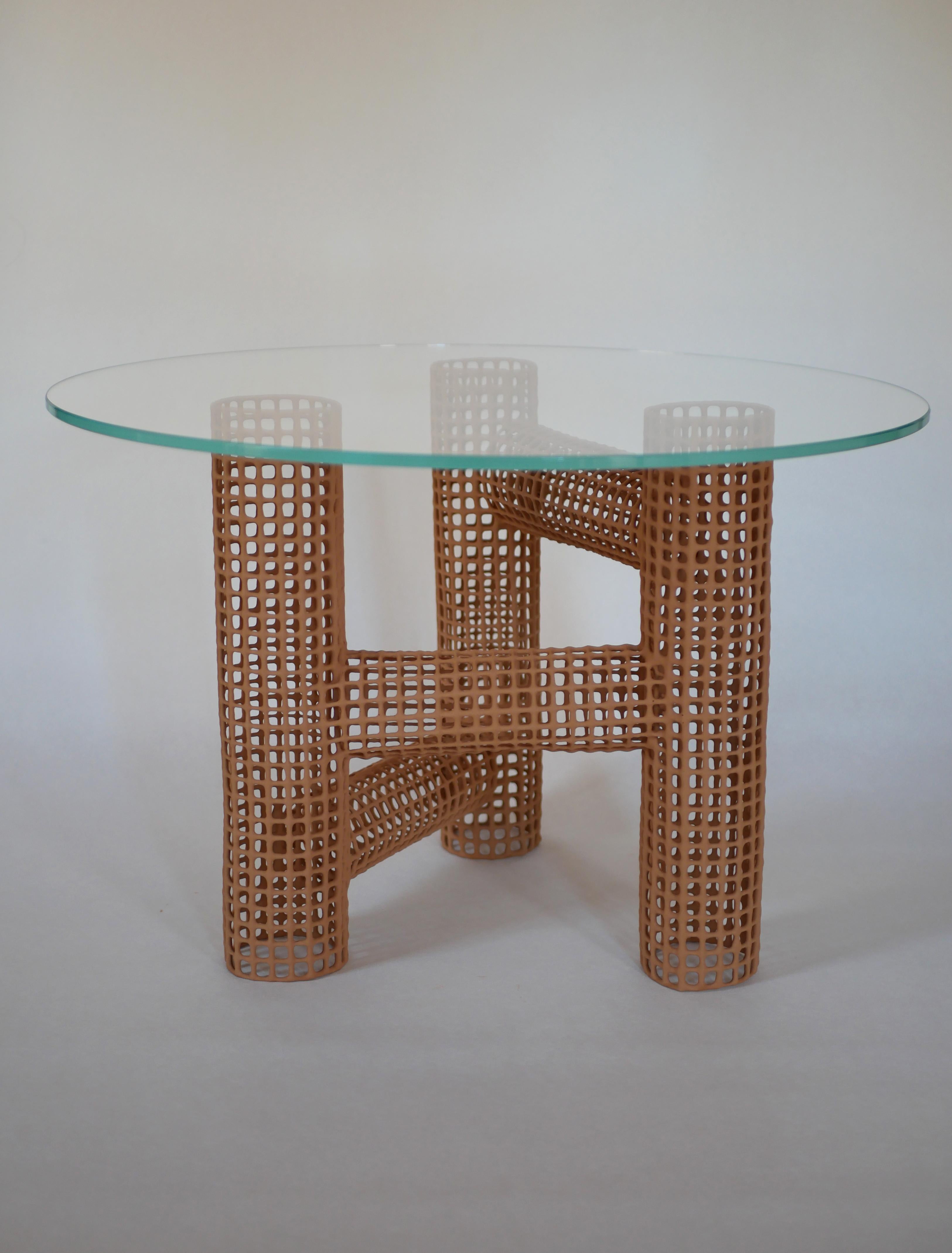 Big Tripod Coffee Table by Dzovag Kotchian In New Condition For Sale In Geneve, CH
