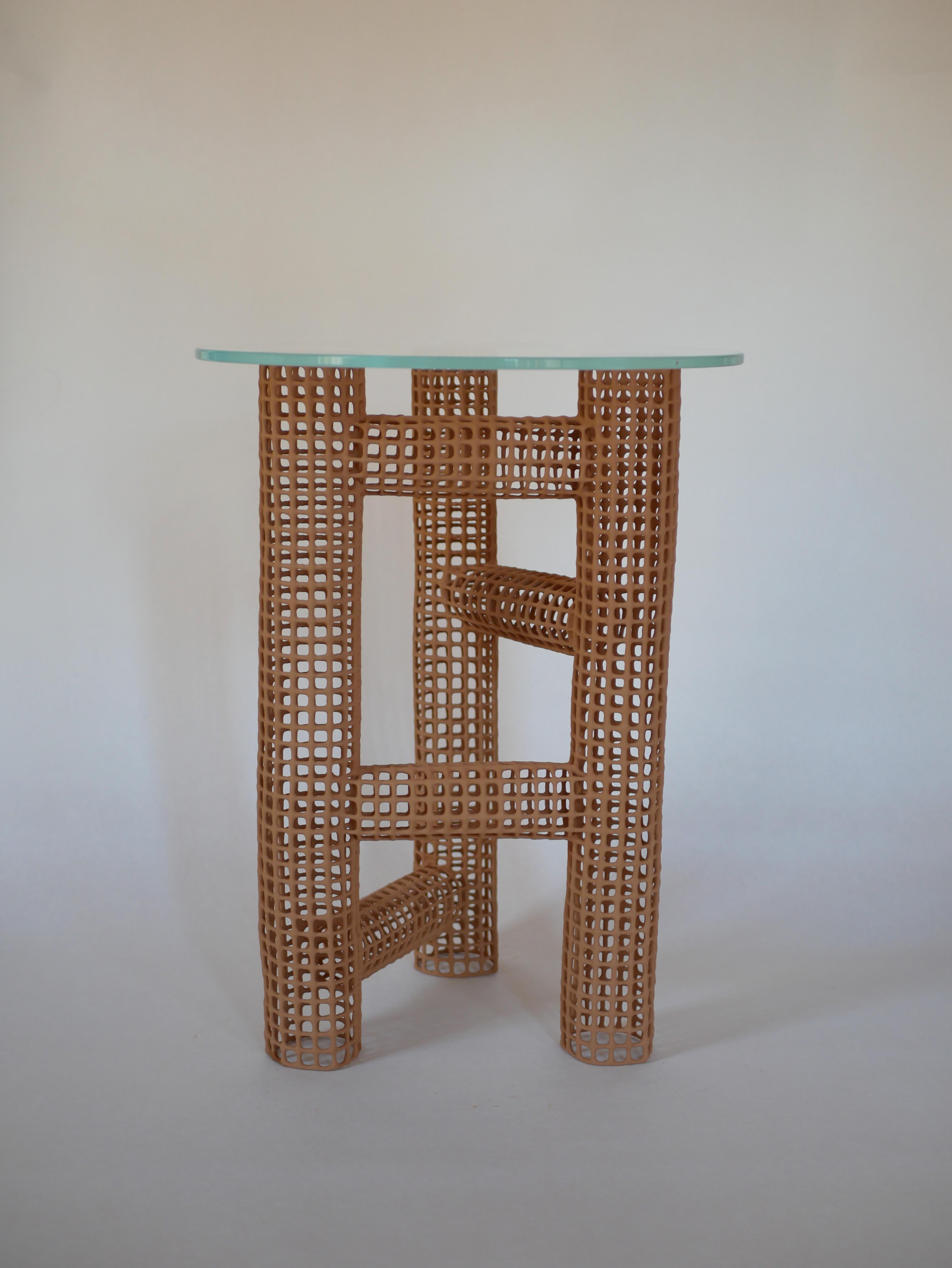 Big Tripod Coffee Table by Dzovag Kotchian For Sale 2