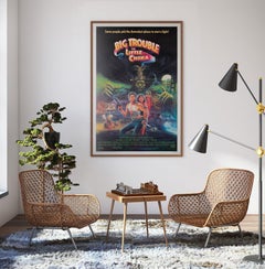 Big Trouble in Little China 1986 US International 1 Sheet Film Poster, Bysouth