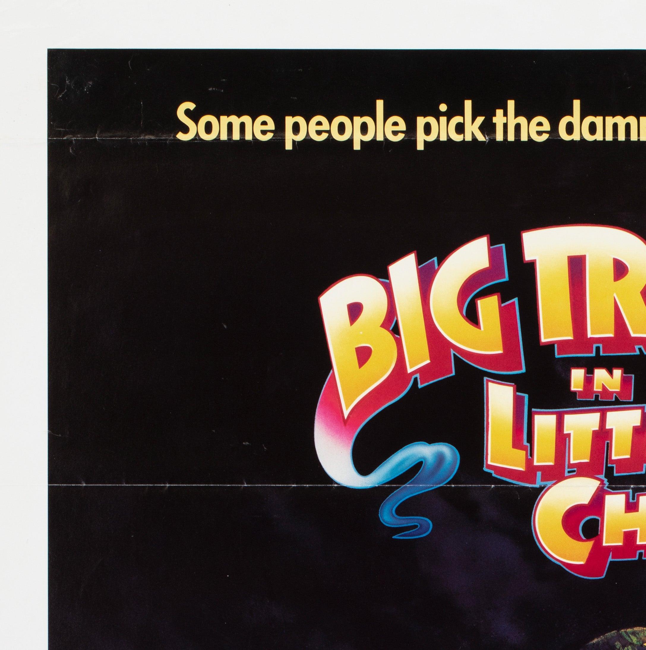American Big Trouble in Little China 1986 US International 1 Sheet Film Poster, Bysouth For Sale