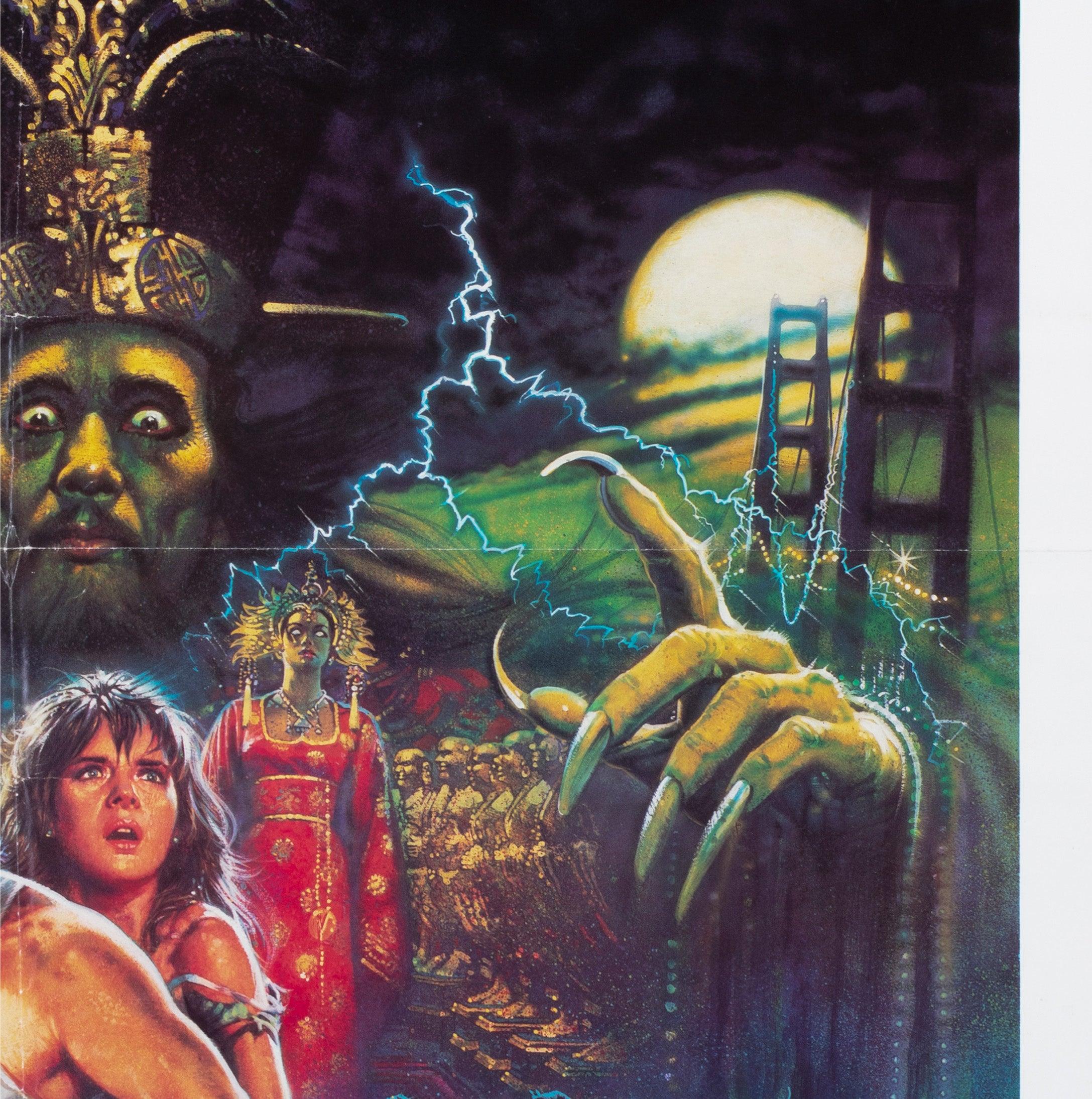 Paper Big Trouble in Little China 1986 US International 1 Sheet Film Poster, Bysouth For Sale