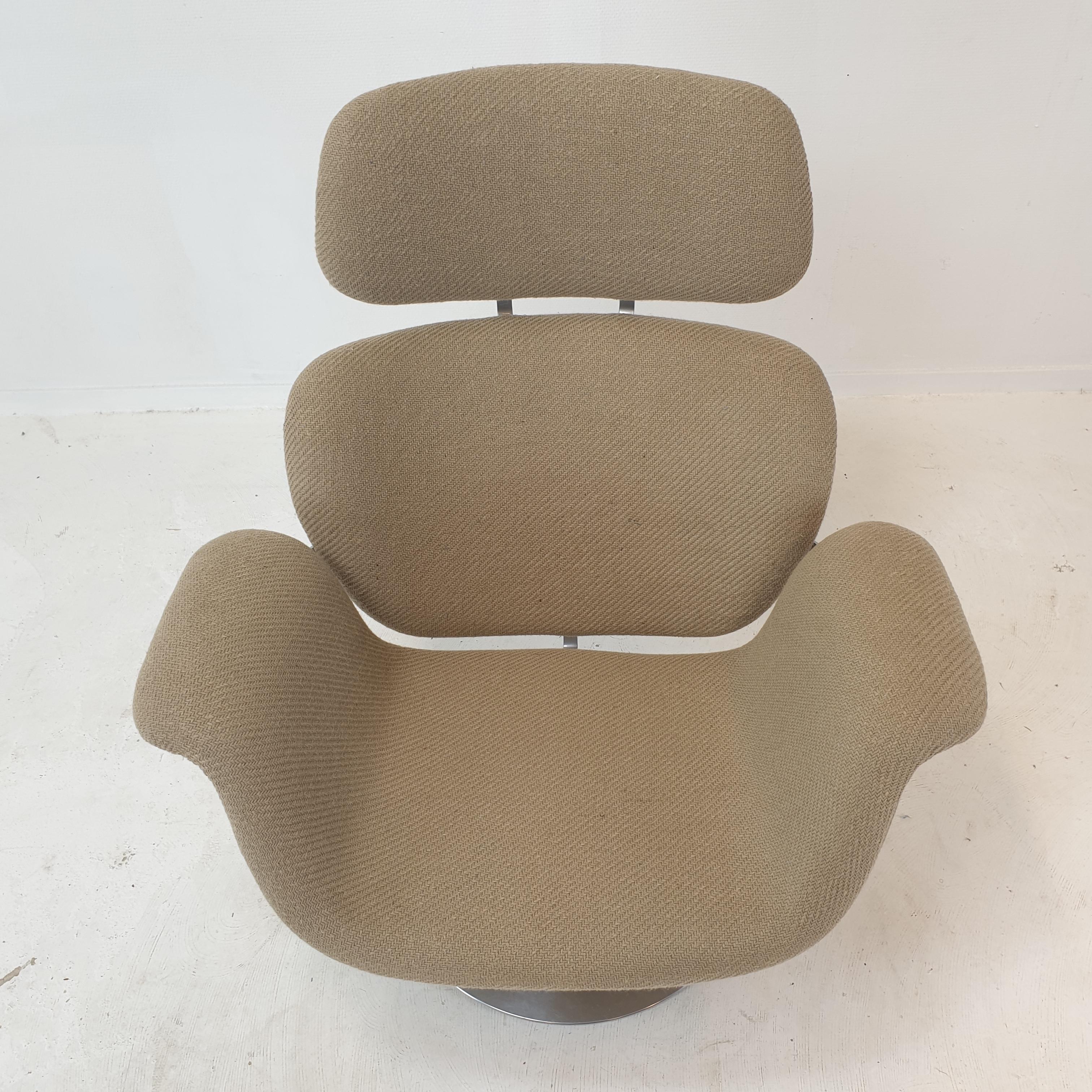 Big Tulip Chair and Ottoman by Pierre Paulin for Artifort, 1980s For Sale 2