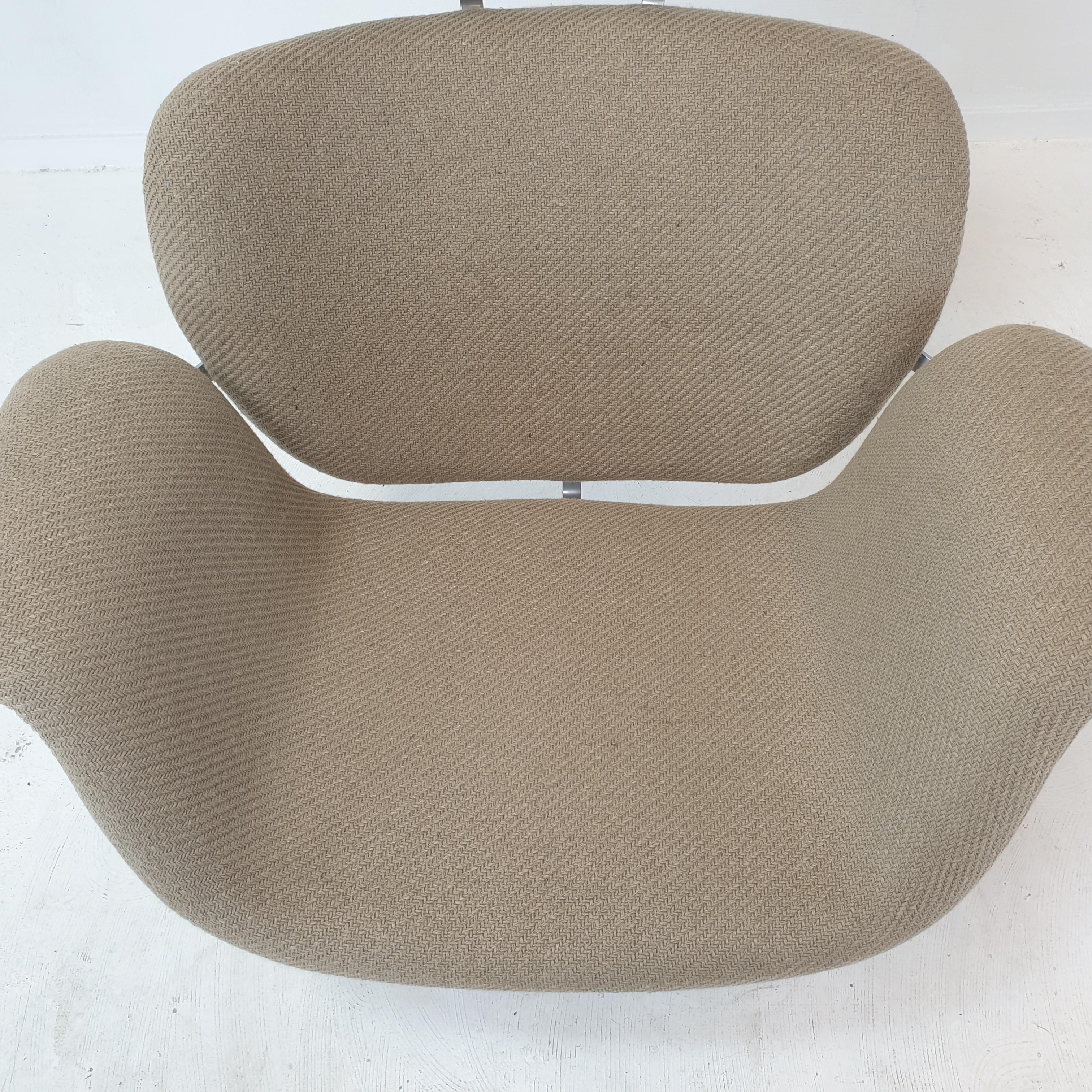 Big Tulip Chair and Ottoman by Pierre Paulin for Artifort, 1980s For Sale 3