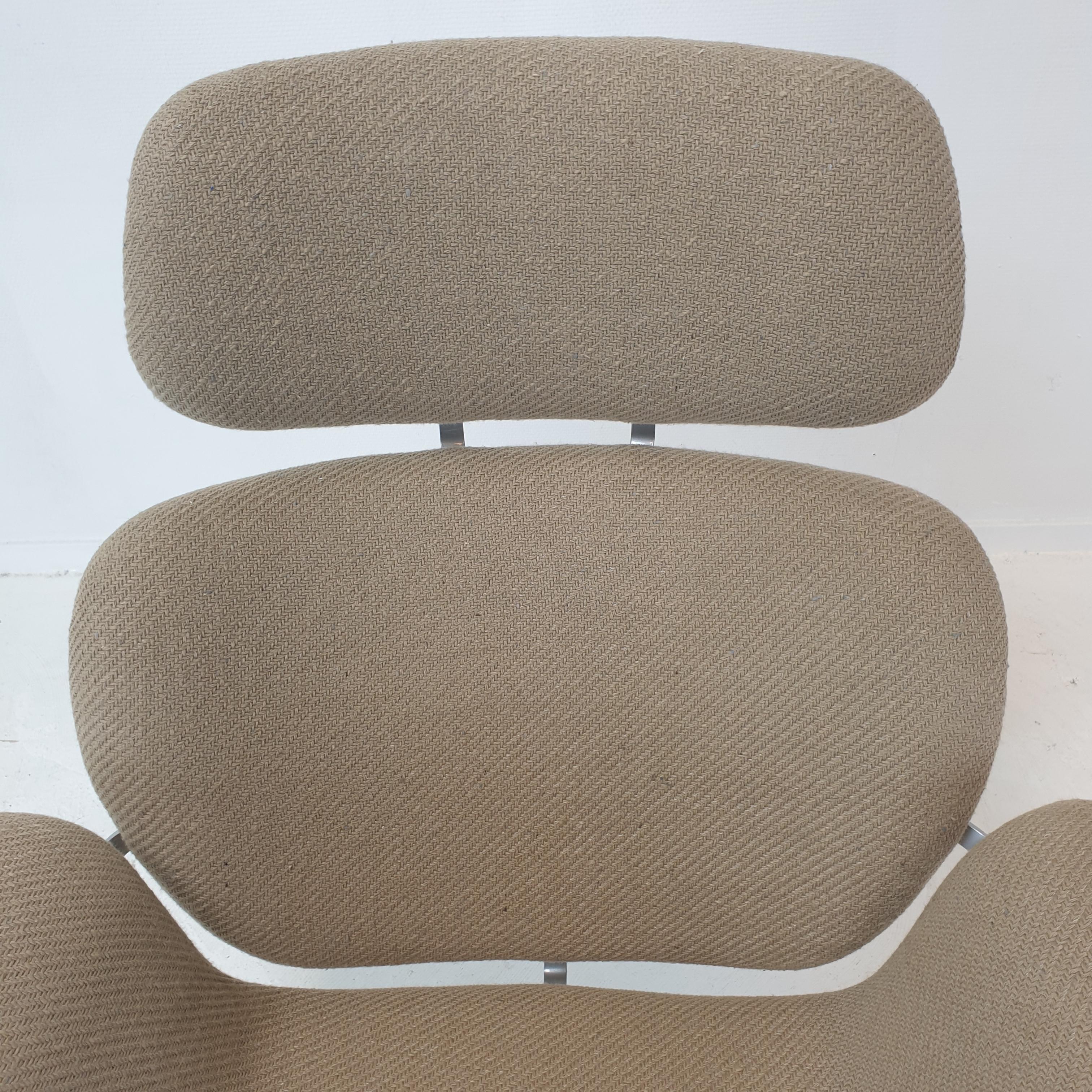 Big Tulip Chair and Ottoman by Pierre Paulin for Artifort, 1980s For Sale 4