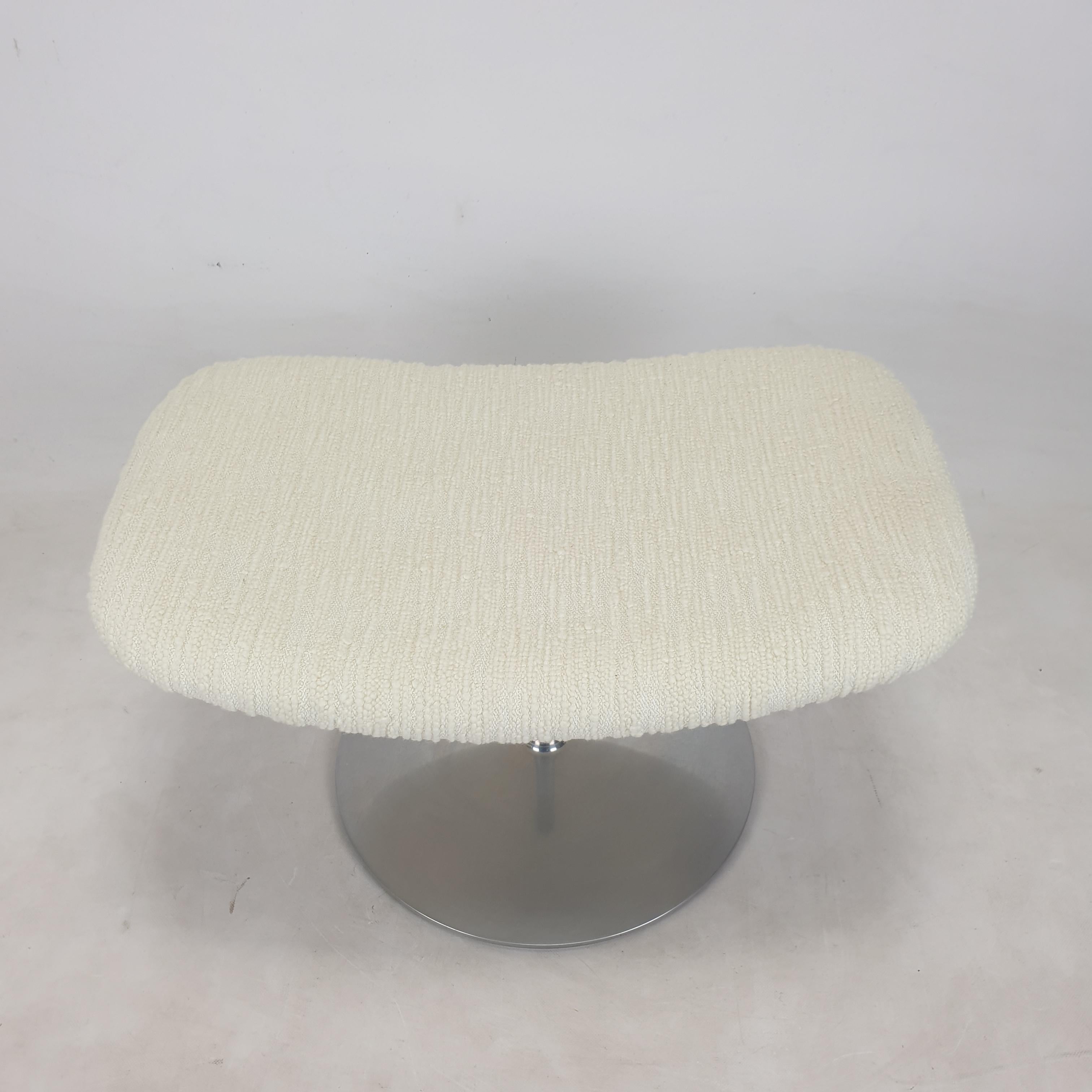 Big Tulip Chair and Ottoman by Pierre Paulin for Artifort, 1980s For Sale 8