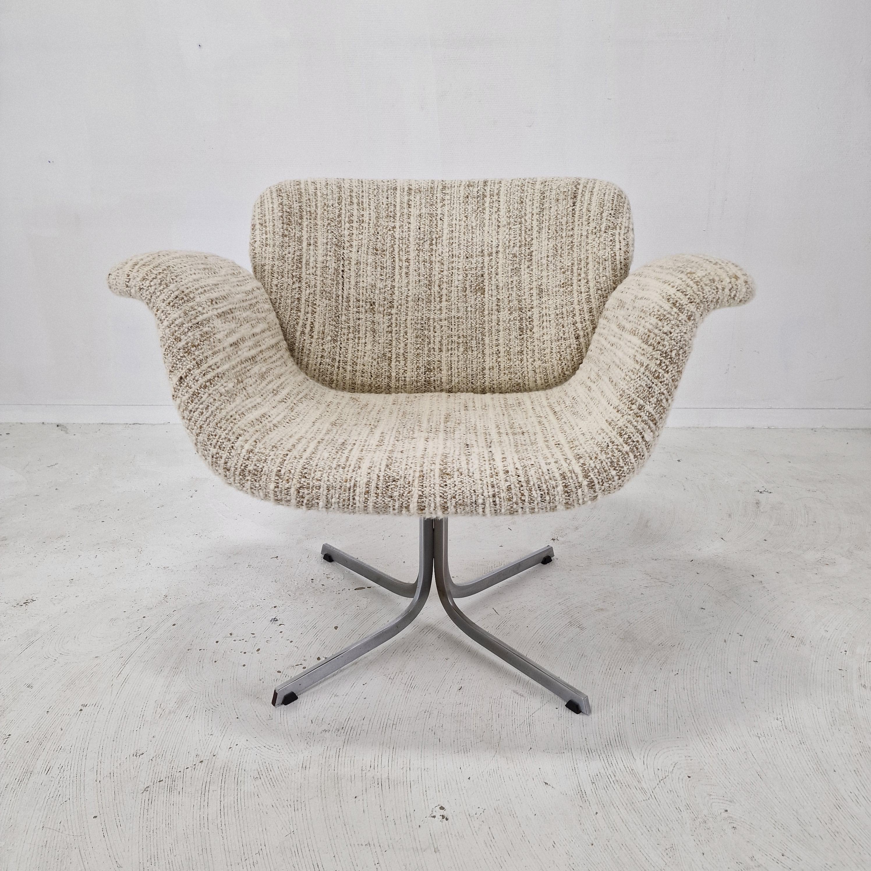 Mid-Century Modern Big Tulip Chair Set by Pierre Paulin for Artifort, 1960s For Sale