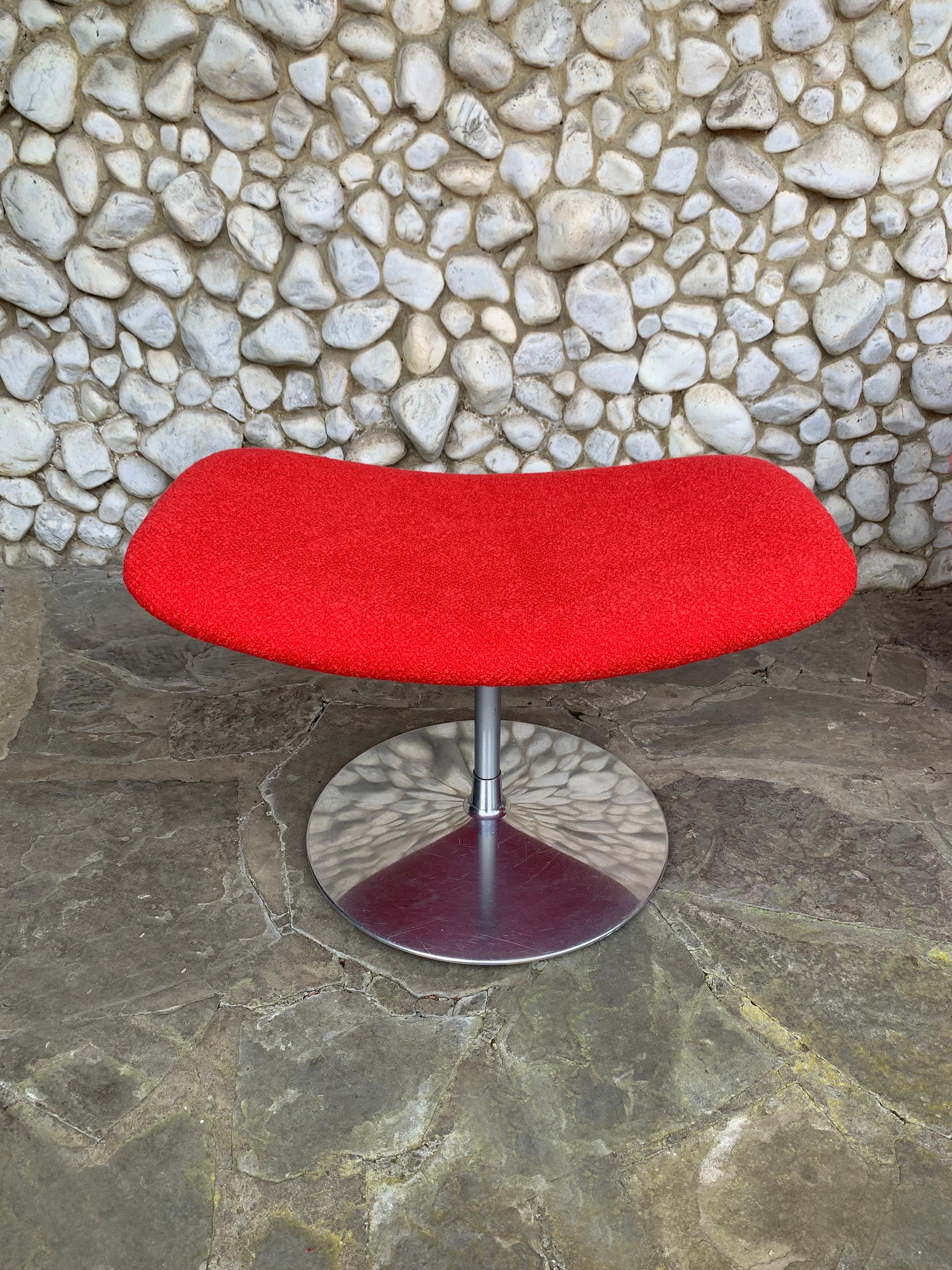 Big Tulip Lounge Chair and Ottoman by Pierre Paulin for Artifort, 1980s 6