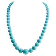 Big turquoise Necklace.