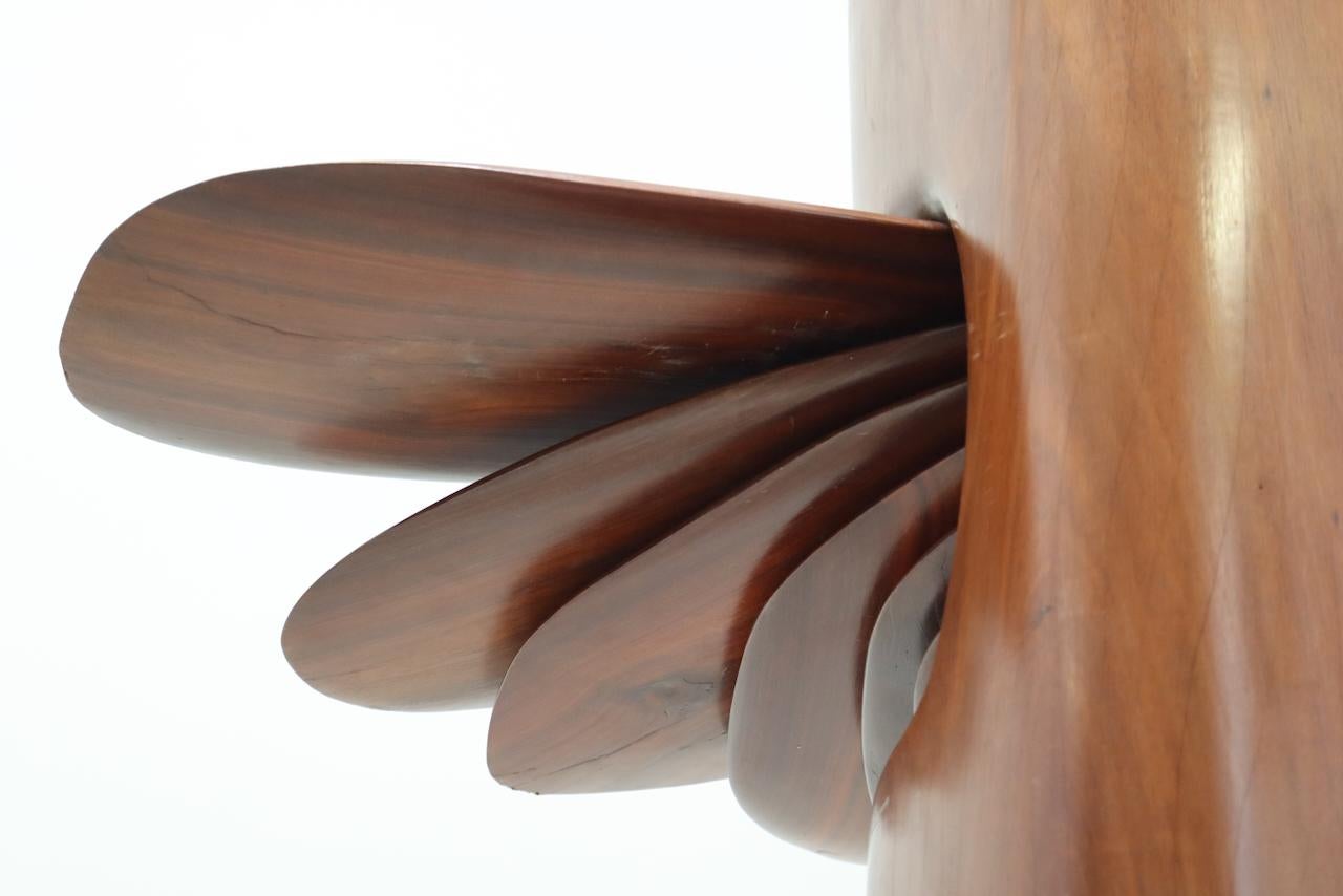 Big Unic Elvio Becheroni Abstract wooden sculpture: Amazonia series For Sale 8