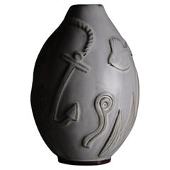 Große Vase von Anna-Lisa Thomson für Upsala Ekeby, Schweden, 1940er Jahre