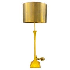 Vintage Big Vereinigte Werkstätten Gilded Table Lamp Base / 4 Availiable