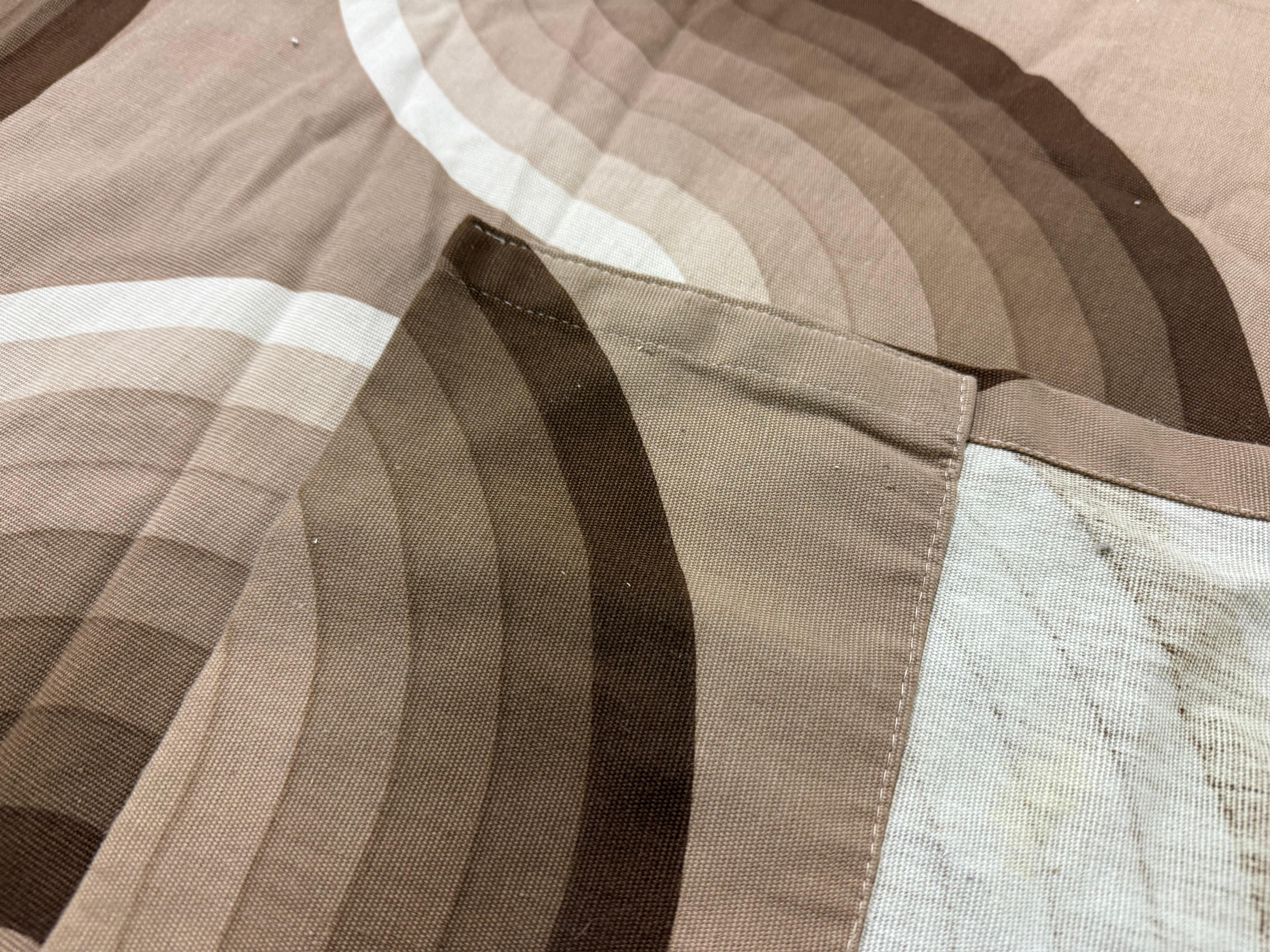 Fin du 20e siècle big verner panton curve curtain by mira-x en vente