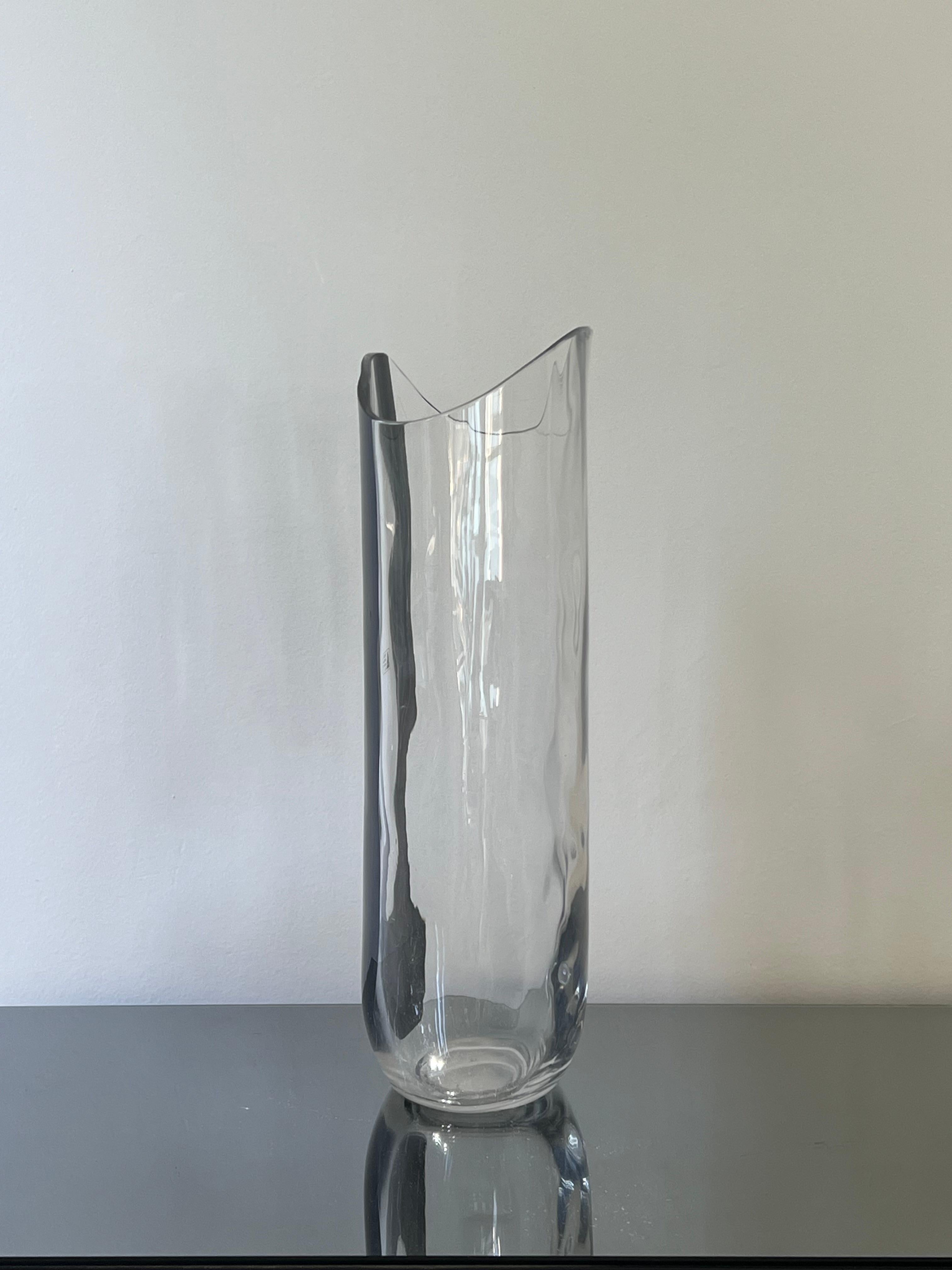 Italiano Enorme vaso di Murano di Antonio da Ros con etichette originali, condizioni perfette. 1970's in vendita