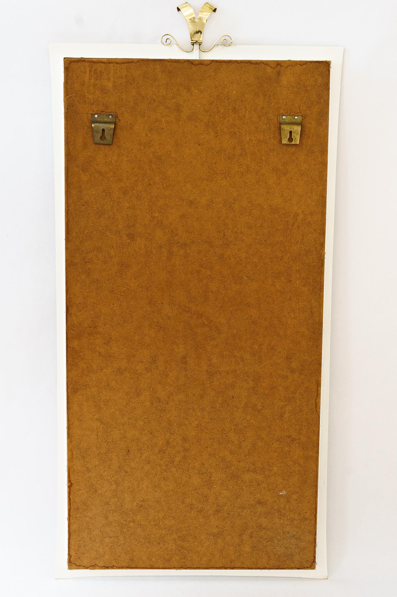 Big Wall mirror by Vereinigte Werkstätten München, Germany 1950s For Sale 4