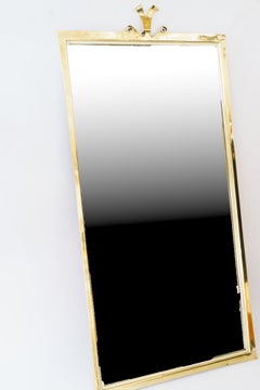 Big Wall mirror by Vereinigte Werkstätten München, Germany 1950s